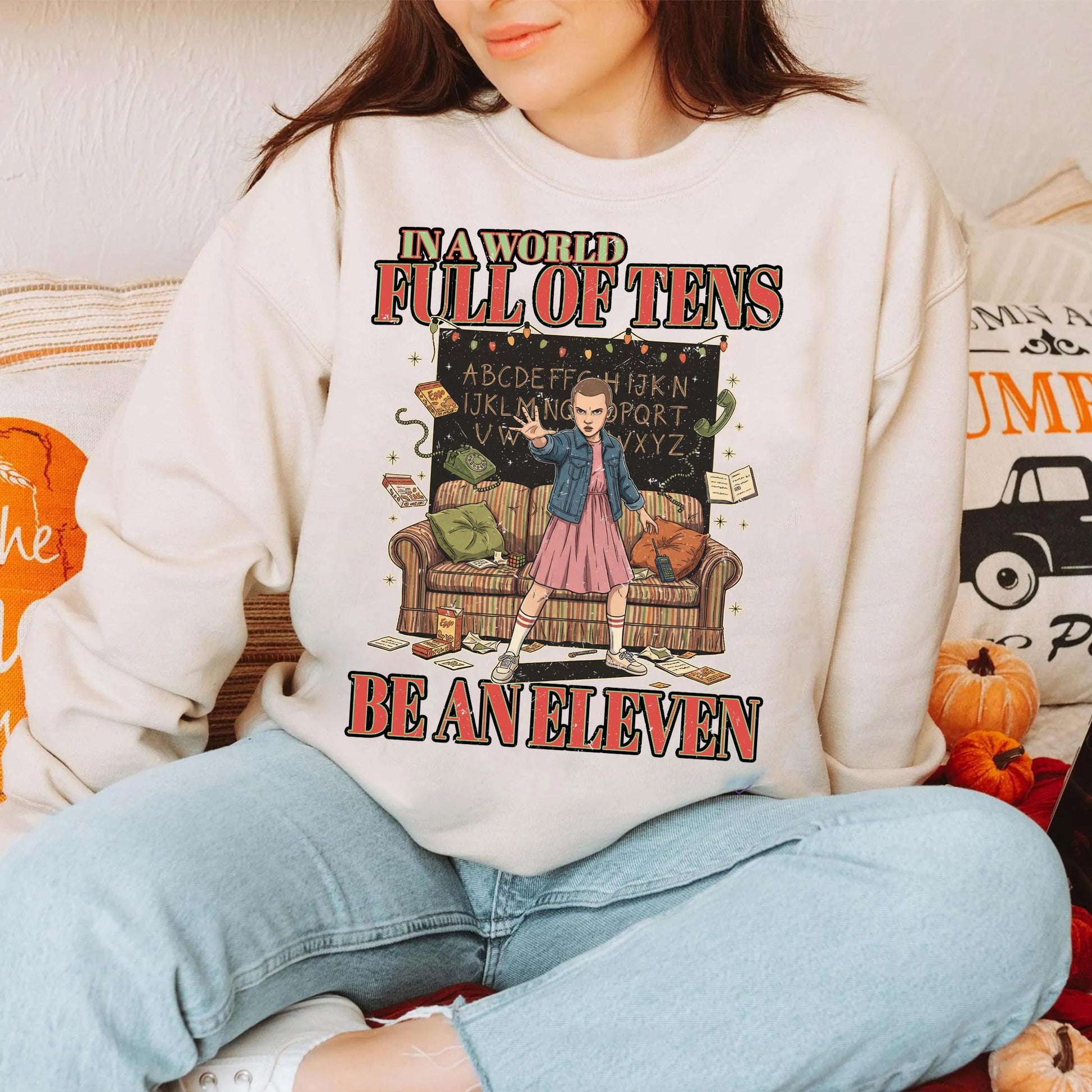 In a World Full of Tens Be an Eleven T-Shirt - Retro Sci Fi Inspired Graphic Tee