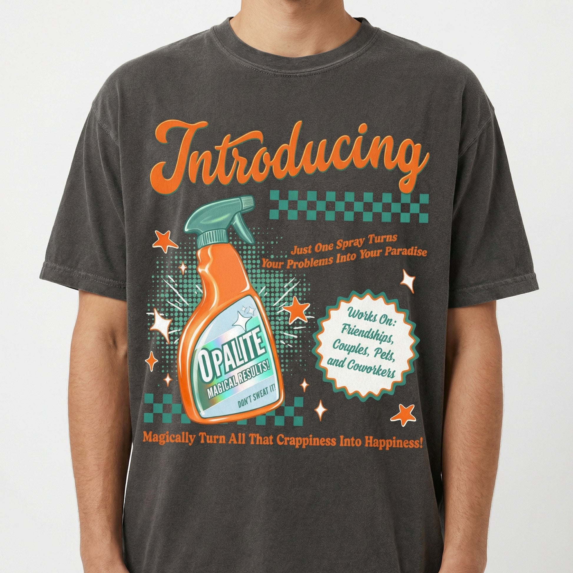 Inspired Retro Ad Style Graphic T-Shirt – Vintage Aesthetic Tee – Gift for Fans