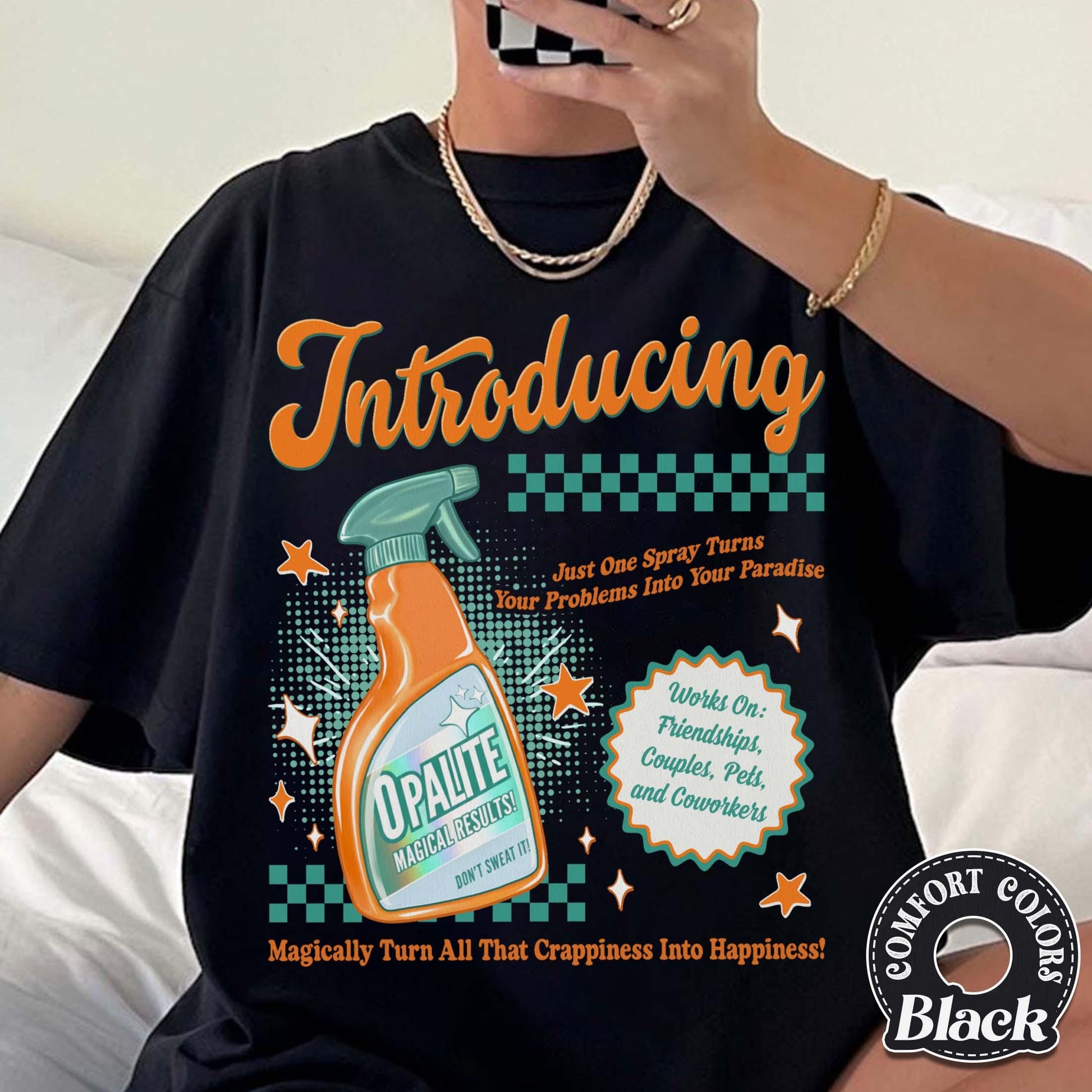 Inspired Retro Ad Style Graphic T-Shirt – Vintage Aesthetic Tee – Gift for Fans