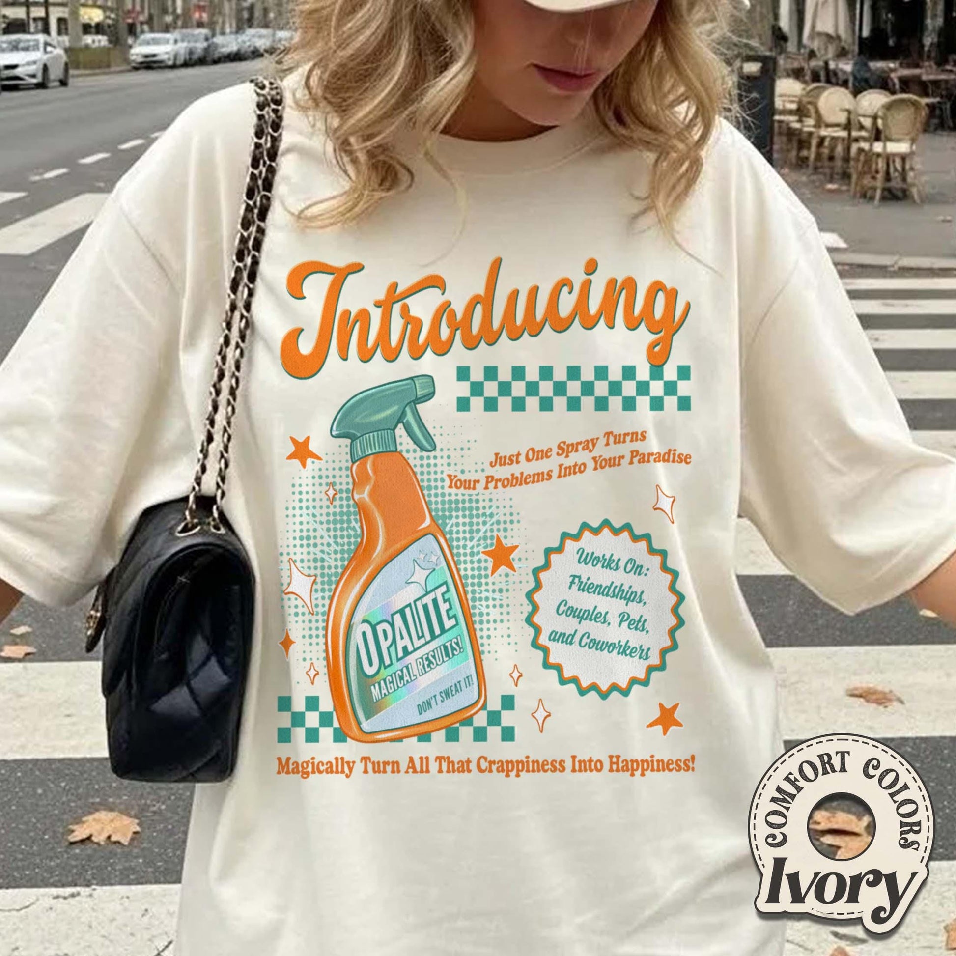 Inspired Retro Ad Style Graphic T-Shirt – Vintage Aesthetic Tee – Gift for Fans