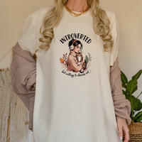 Introverted But Discuss Cat T-Shirt - Funny Cat Sarcastic Graphic Tee