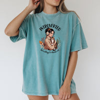 Introverted But Discuss Cat T-Shirt - Funny Cat Sarcastic Graphic Tee