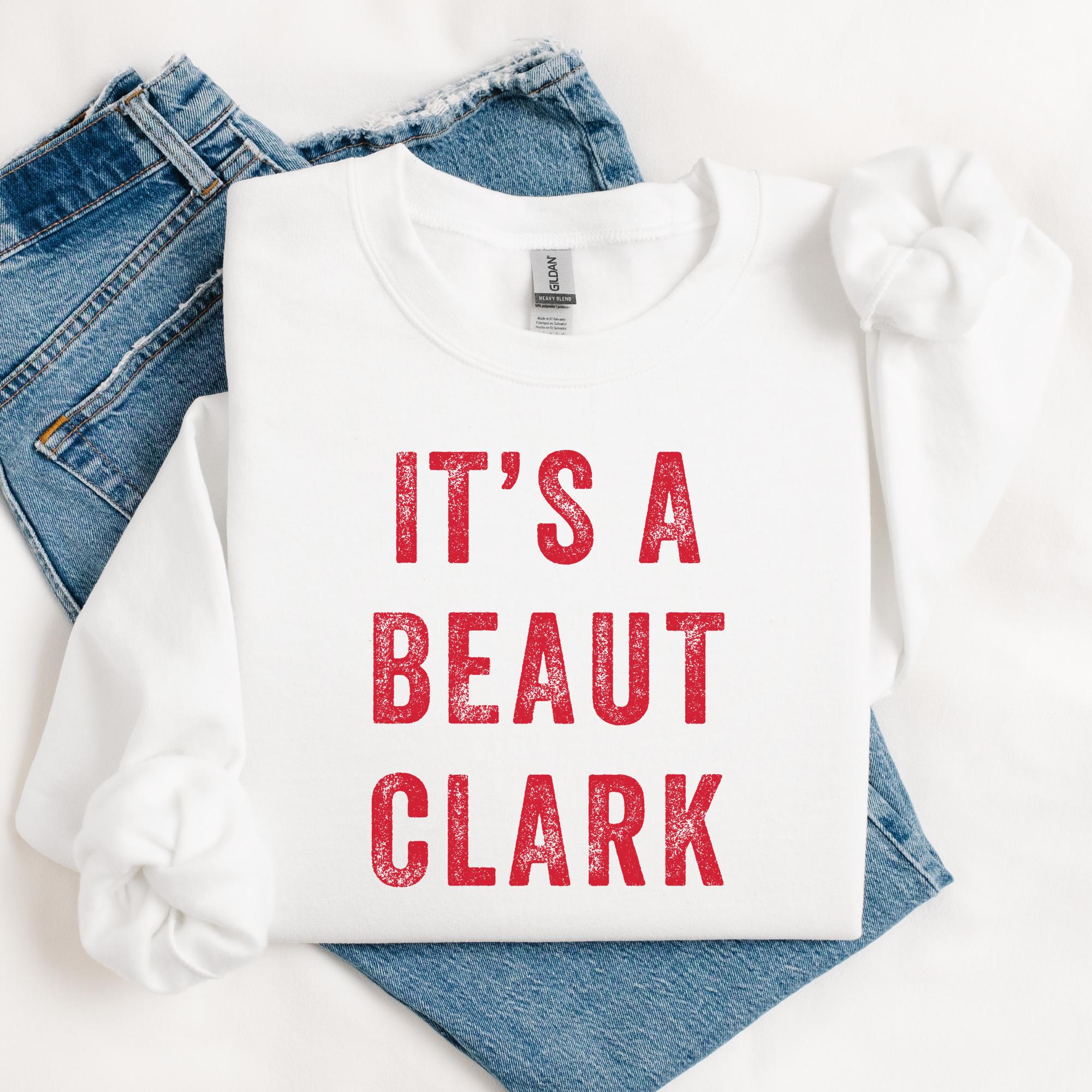 It’s a Beaut Christmas Sweatshirt – Funny Holiday Crewneck, Festive Winter Humor Shirt