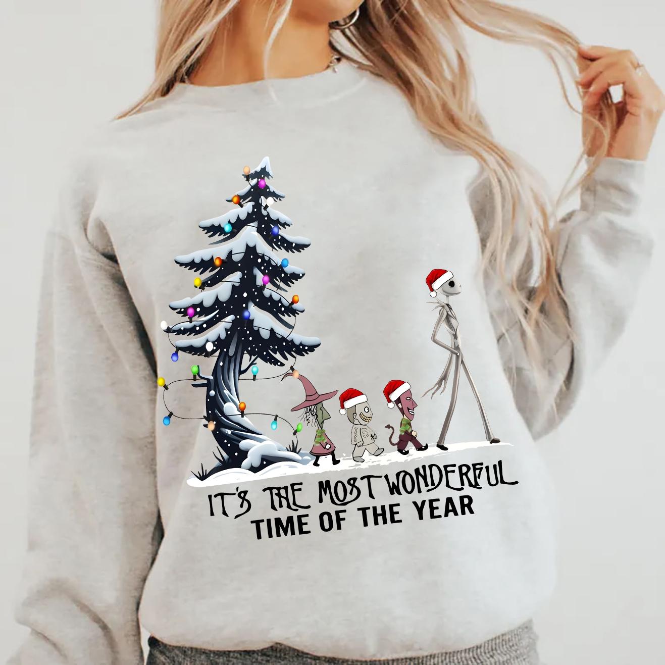 It’s the Most Wonderful Time of the Year Christmas T-Shirt – Vintage Christmas Shirt, Holiday Graphic Tee