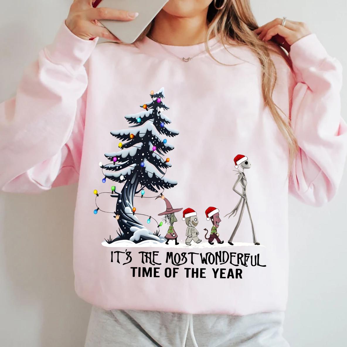 It’s the Most Wonderful Time of the Year Christmas T-Shirt – Vintage Christmas Shirt, Holiday Graphic Tee