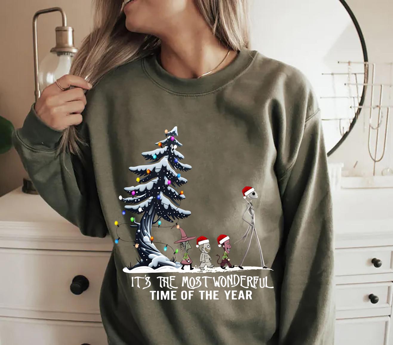 It’s the Most Wonderful Time of the Year Christmas T-Shirt – Vintage Christmas Shirt, Holiday Graphic Tee
