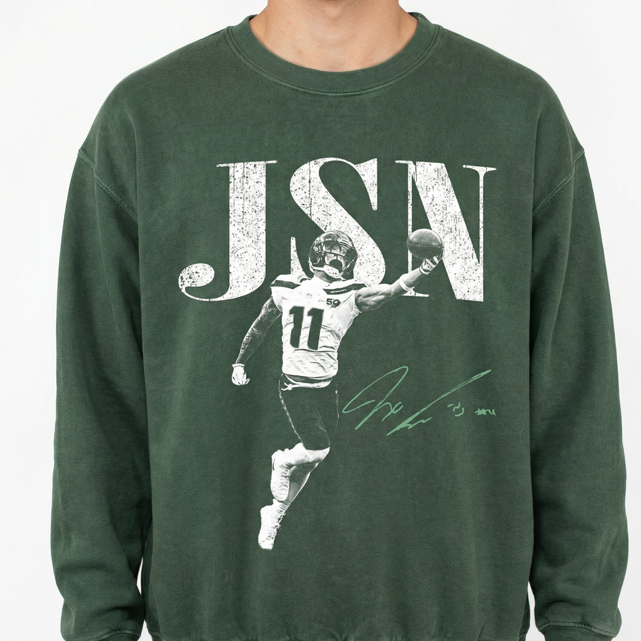 JSN Vintage Football Graphic T-Shirt – Game Day Fan Gift Tee