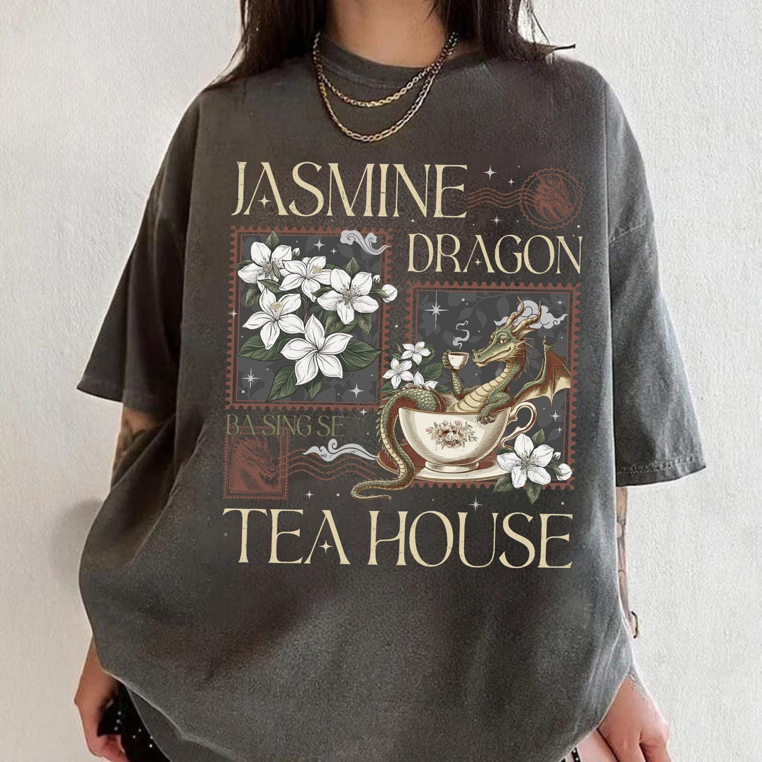 Jasmine Dragon Tea Shop Shirt – Uncle Iroh Inspired Tee – Anime Lover Gift – Tea Shop Sweatshirt
