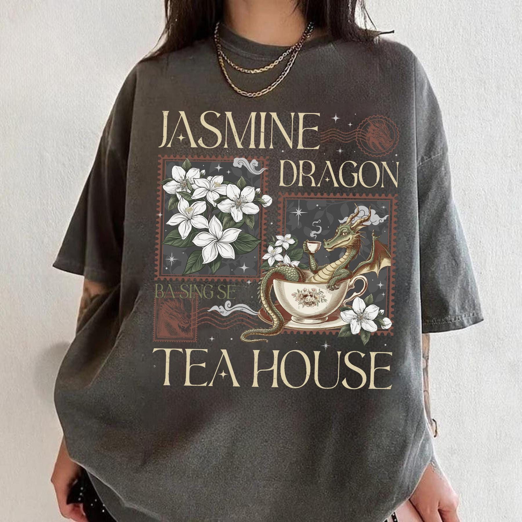 Jasmine Dragon Tea Shop Shirt – Uncle Iroh Inspired Tee – Anime Lover Gift – Tea Shop Sweatshirt