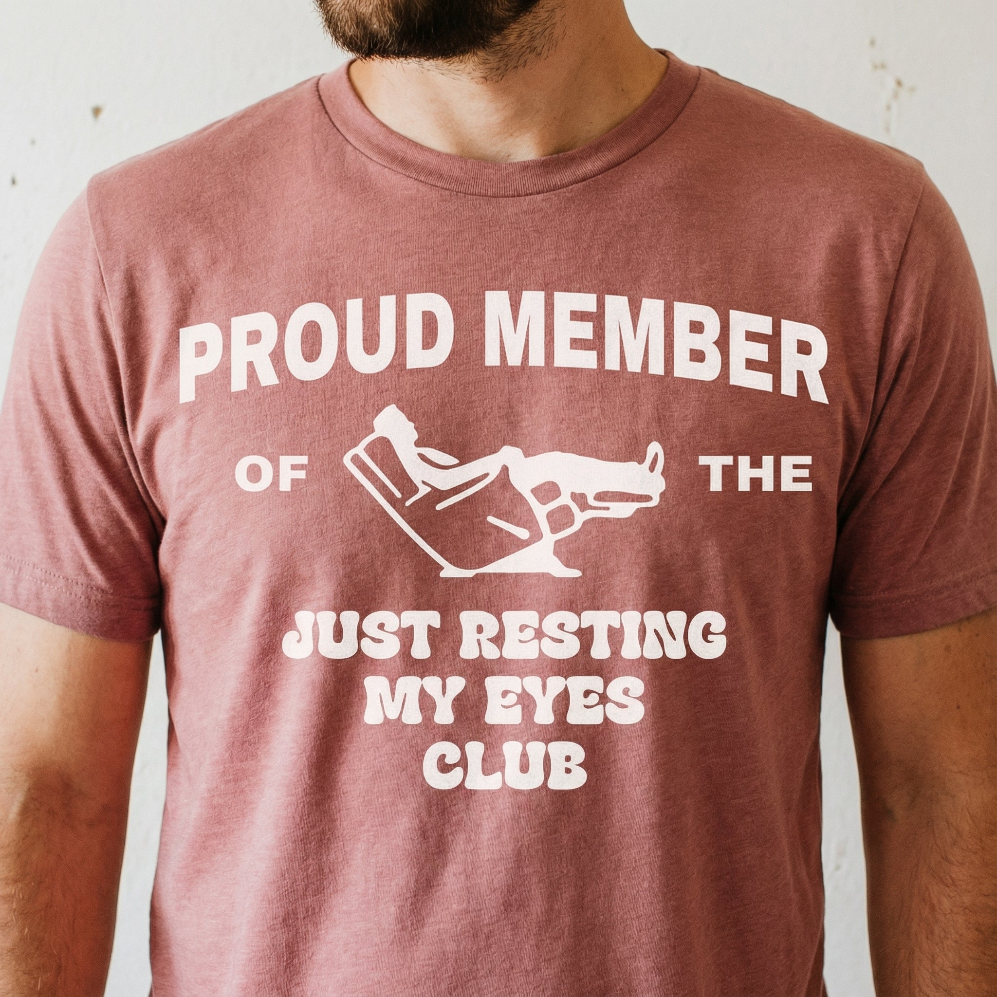 Just Resting My Eyes Funny Dad T-Shirt – Father’s Day Gift for Dad – Men’s Graphic Tee