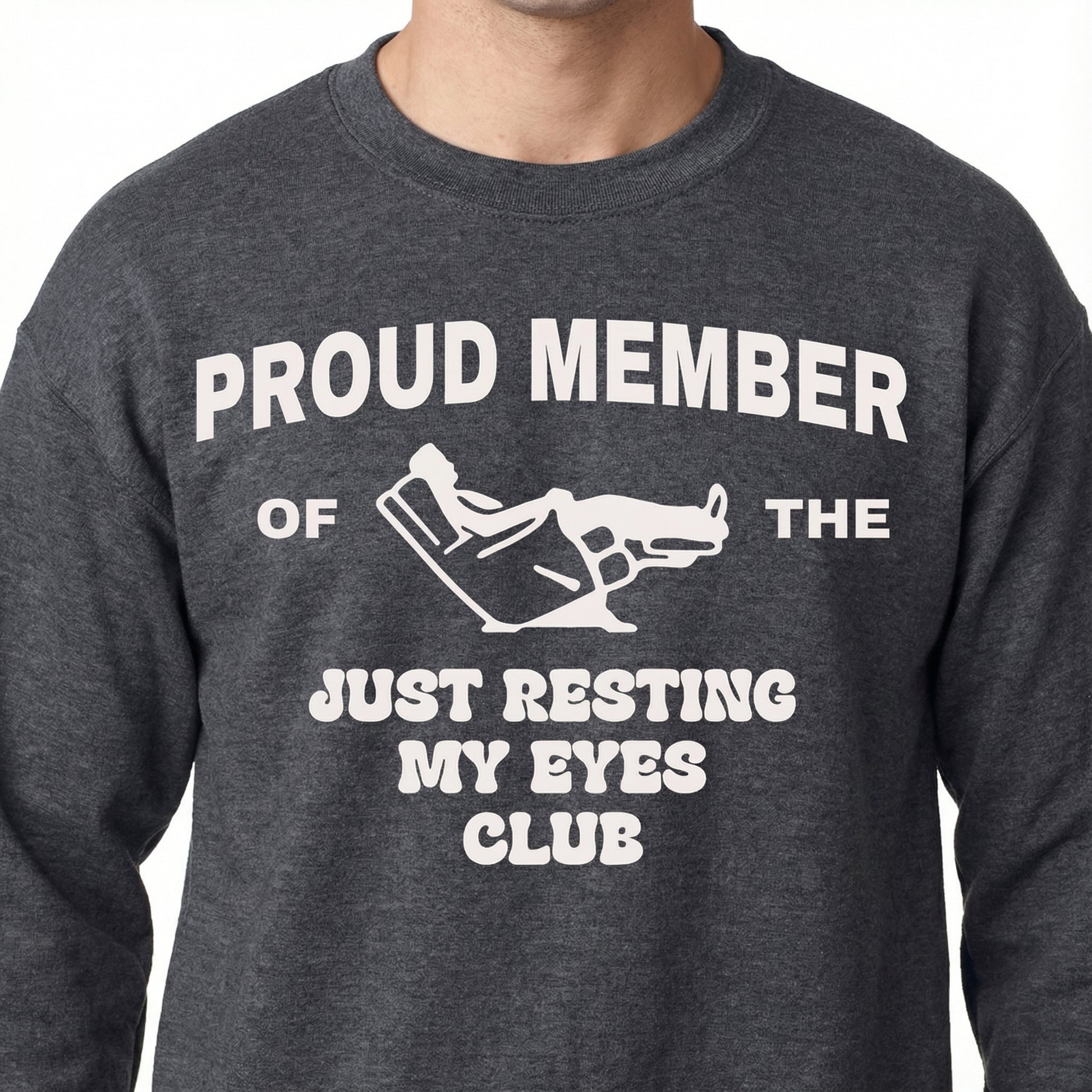 Just Resting My Eyes Funny Dad T-Shirt – Father’s Day Gift for Dad – Men’s Graphic Tee