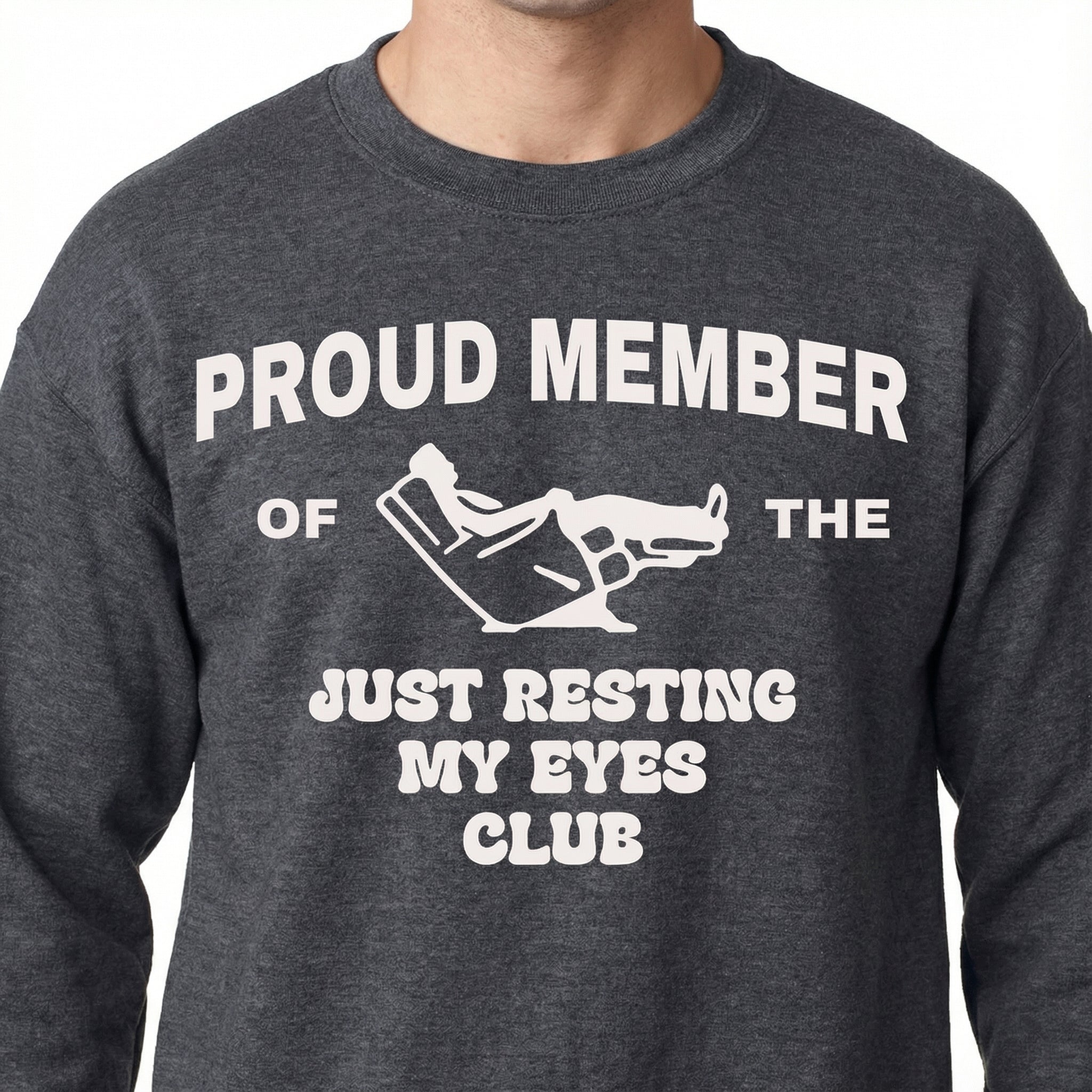 Just Resting My Eyes Funny Dad T-Shirt – Father’s Day Gift for Dad – Men’s Graphic Tee