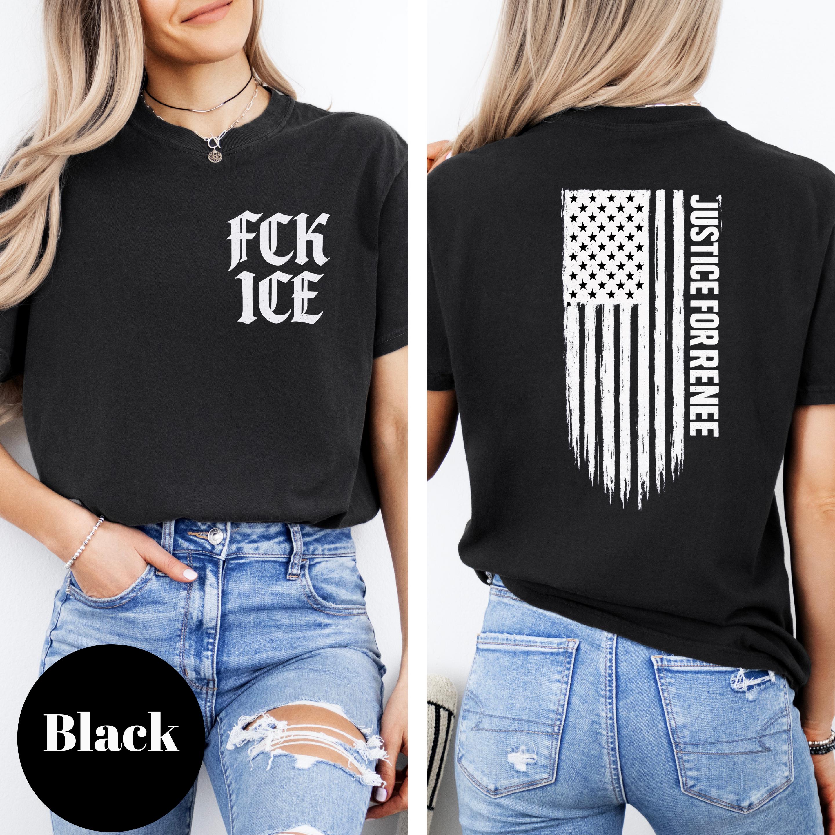 Justice for Renee Nicole Good Memorial T-Shirt – Minneapolis Protest Support Graphic Tee