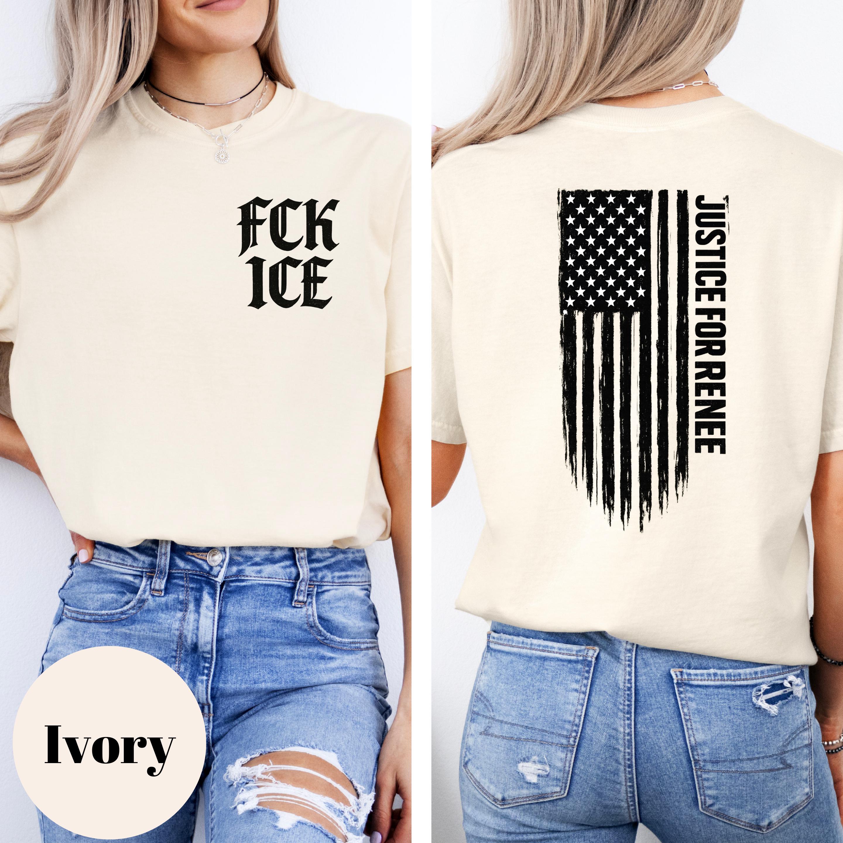 Justice for Renee Nicole Good Memorial T-Shirt – Minneapolis Protest Support Graphic Tee