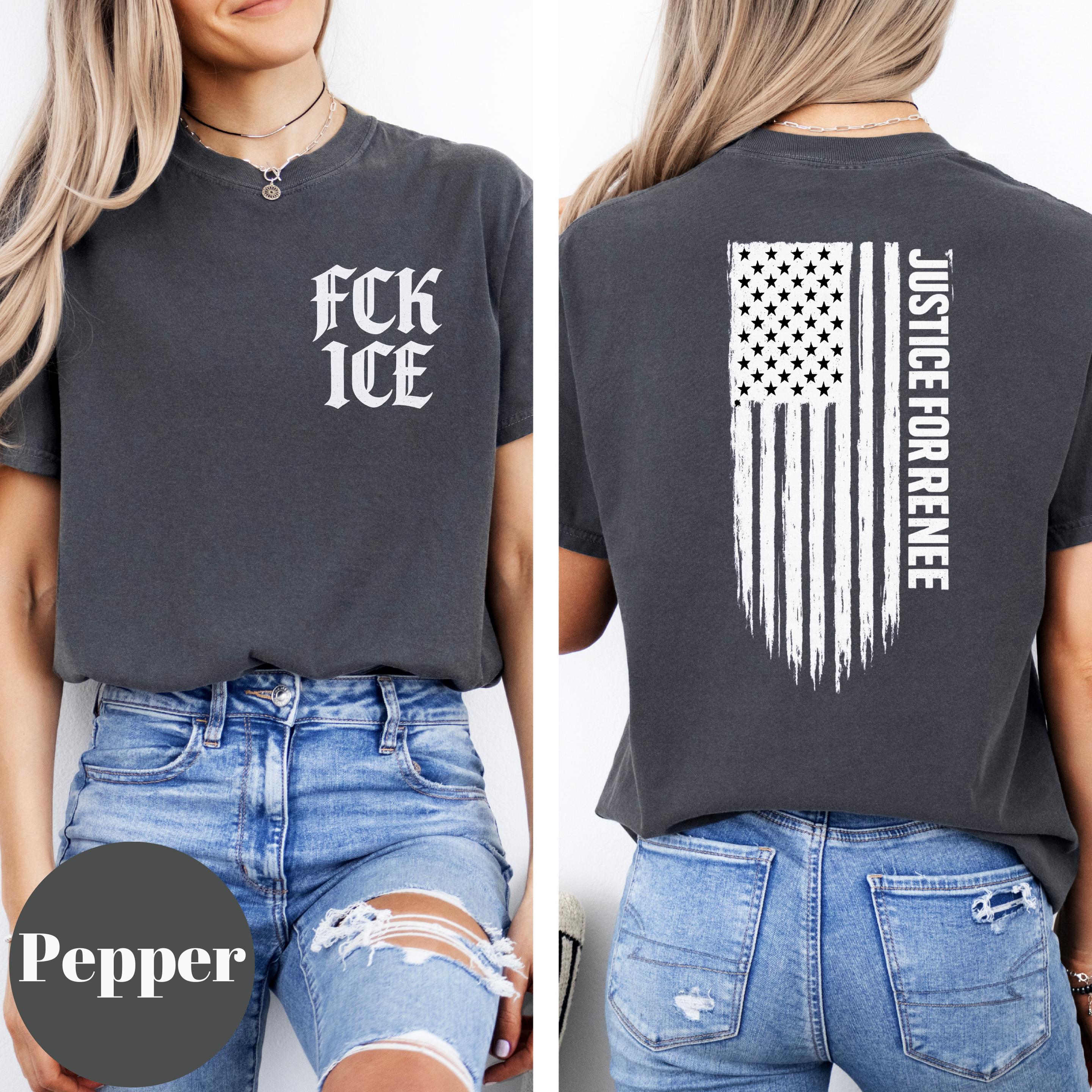 Justice for Renee Nicole Good Memorial T-Shirt – Minneapolis Protest Support Graphic Tee
