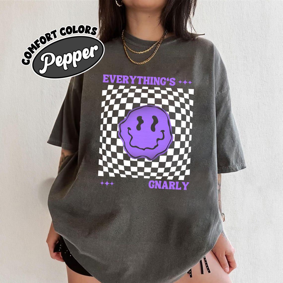 Everything’s Gnarly T-Shirt – Gnarly Graphic Tee, Fun Gift for Katseye Fans