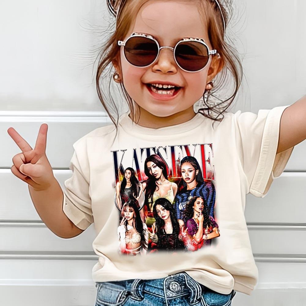 Katseye Bootleg 90s Vintage T-Shirt – Retro Inspired Graphic Tee