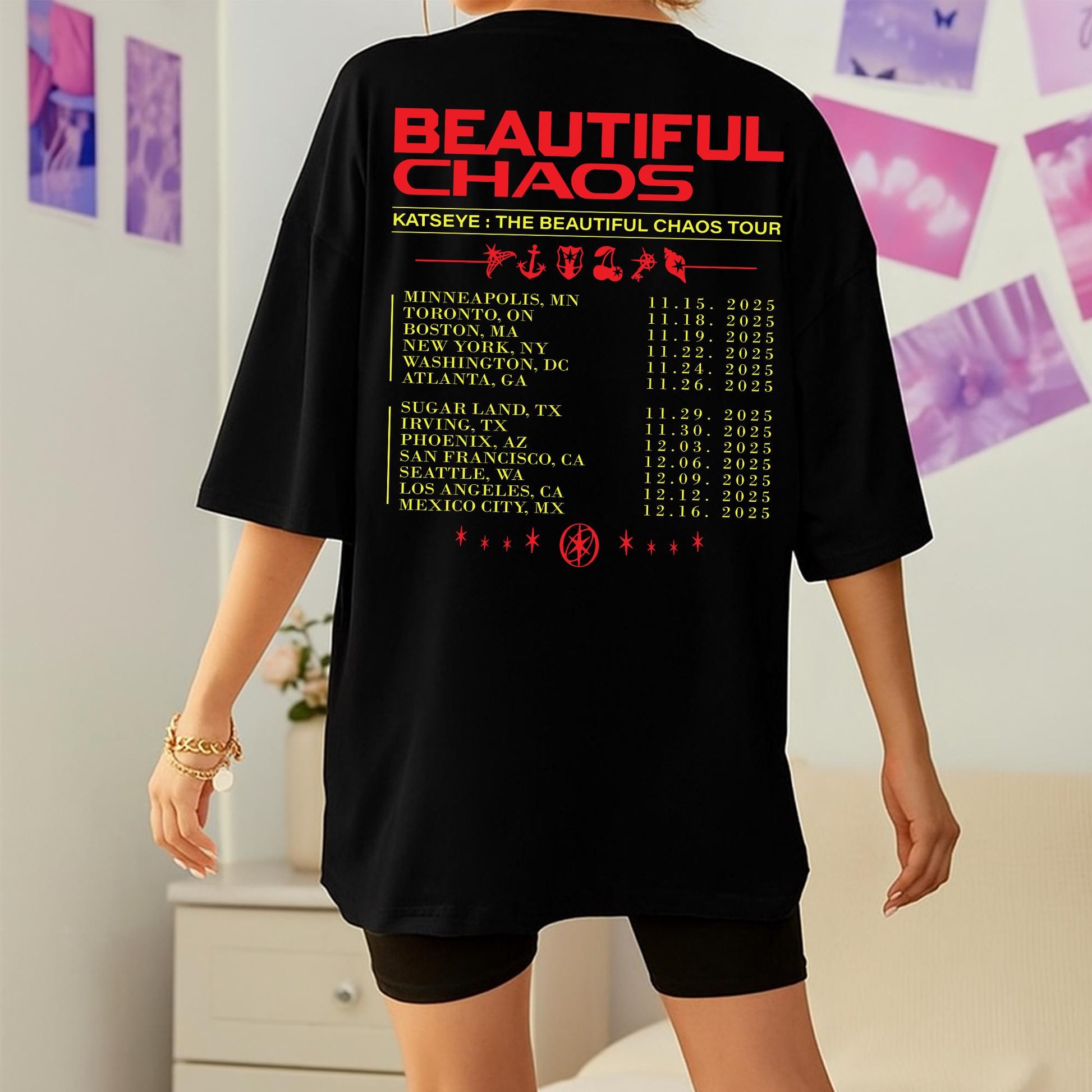 Katseye Inspired Beautiful Chaos Hoodie – K-Pop Fan Tour Style