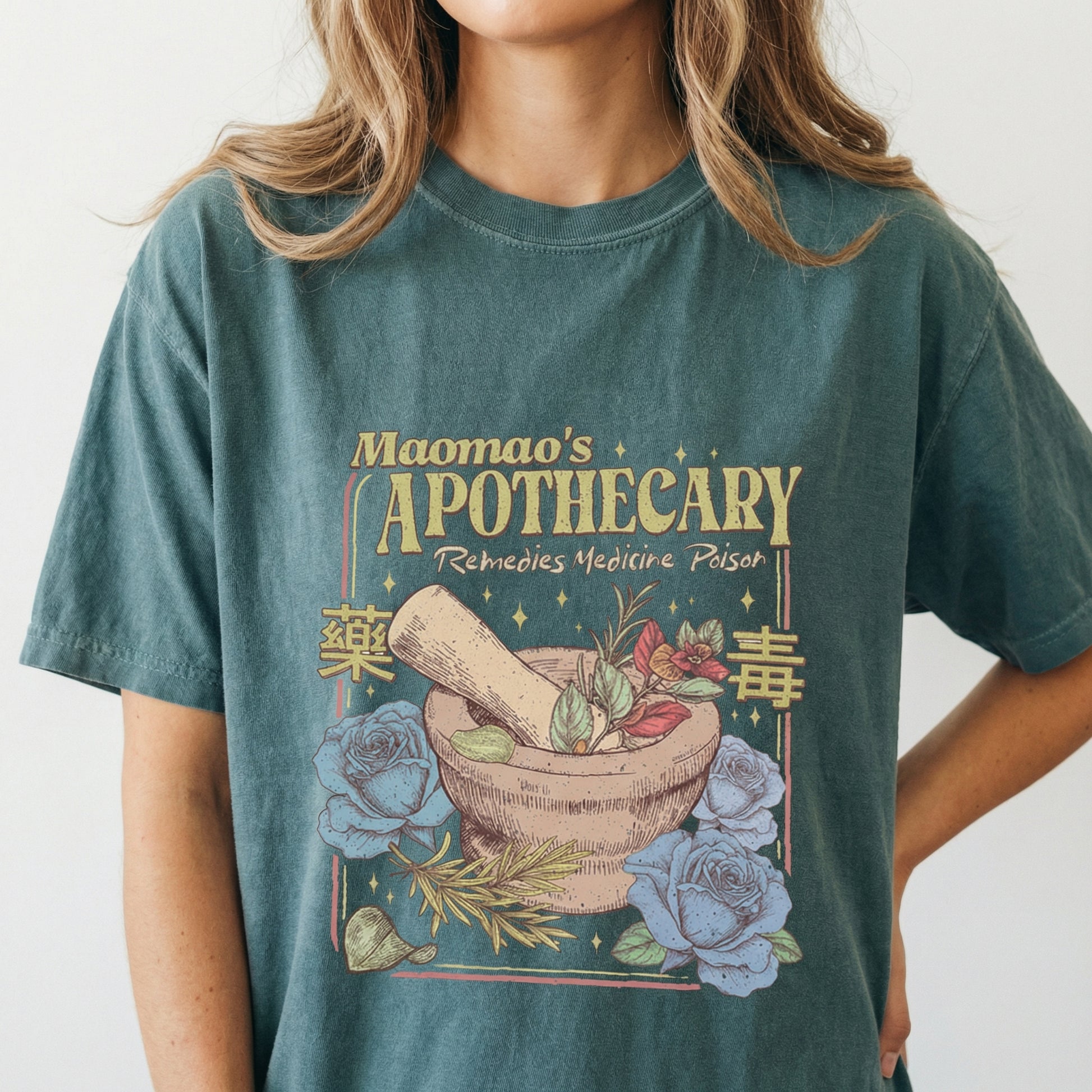 Kawaii Apothecary Graphic T-Shirt – Cute Anime Style Potion Tee – Manga Inspired Gift