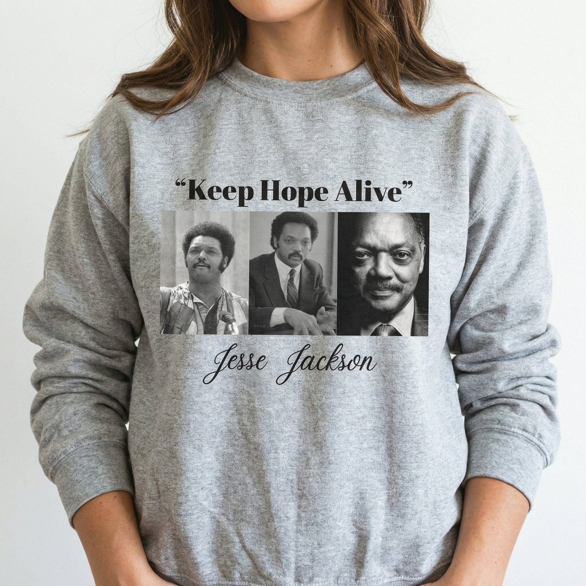 Keep Hope Alive Graphic T-Shirt – Inspirational Jesse Jackson Quote Shirt