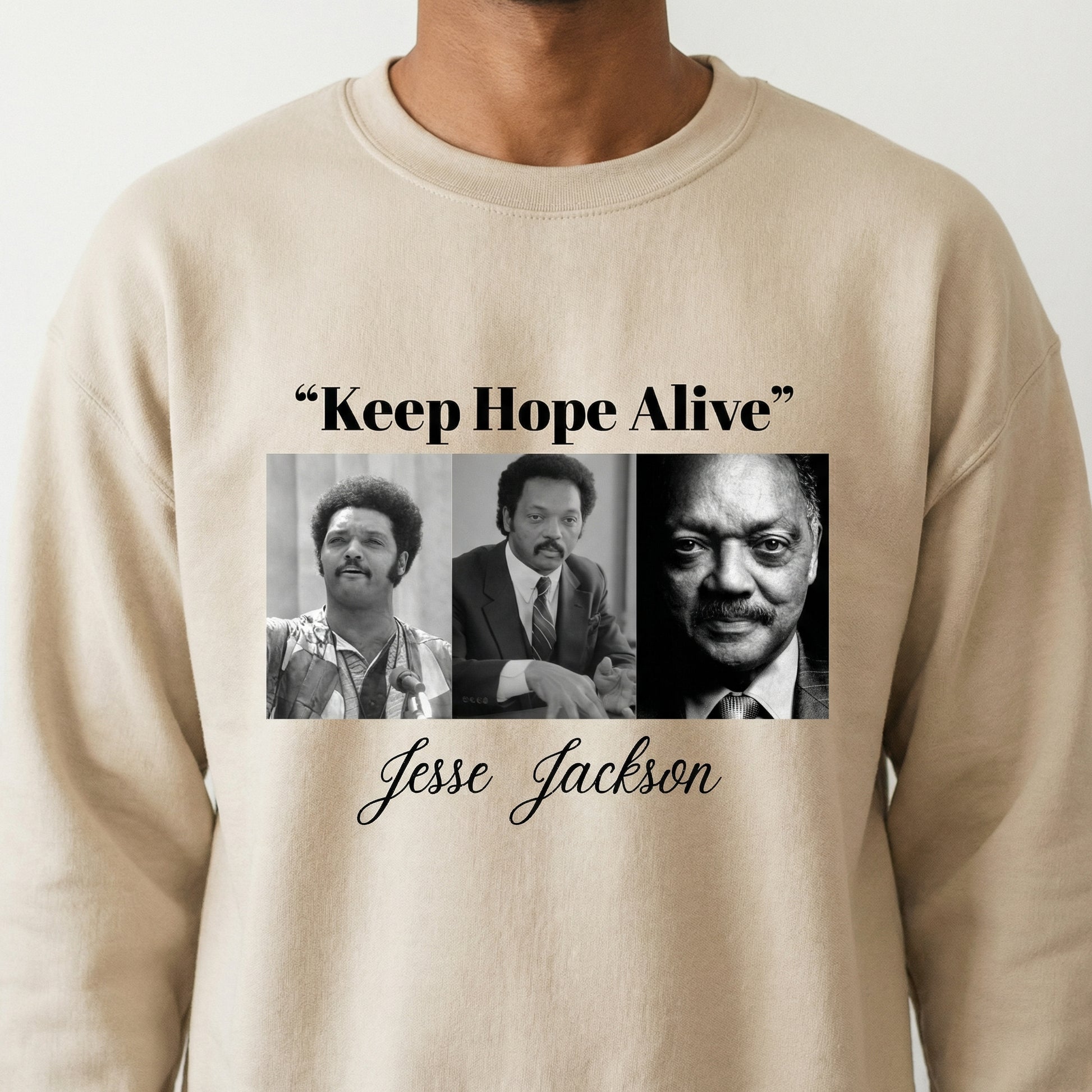 Keep Hope Alive Graphic T-Shirt – Inspirational Jesse Jackson Quote Shirt