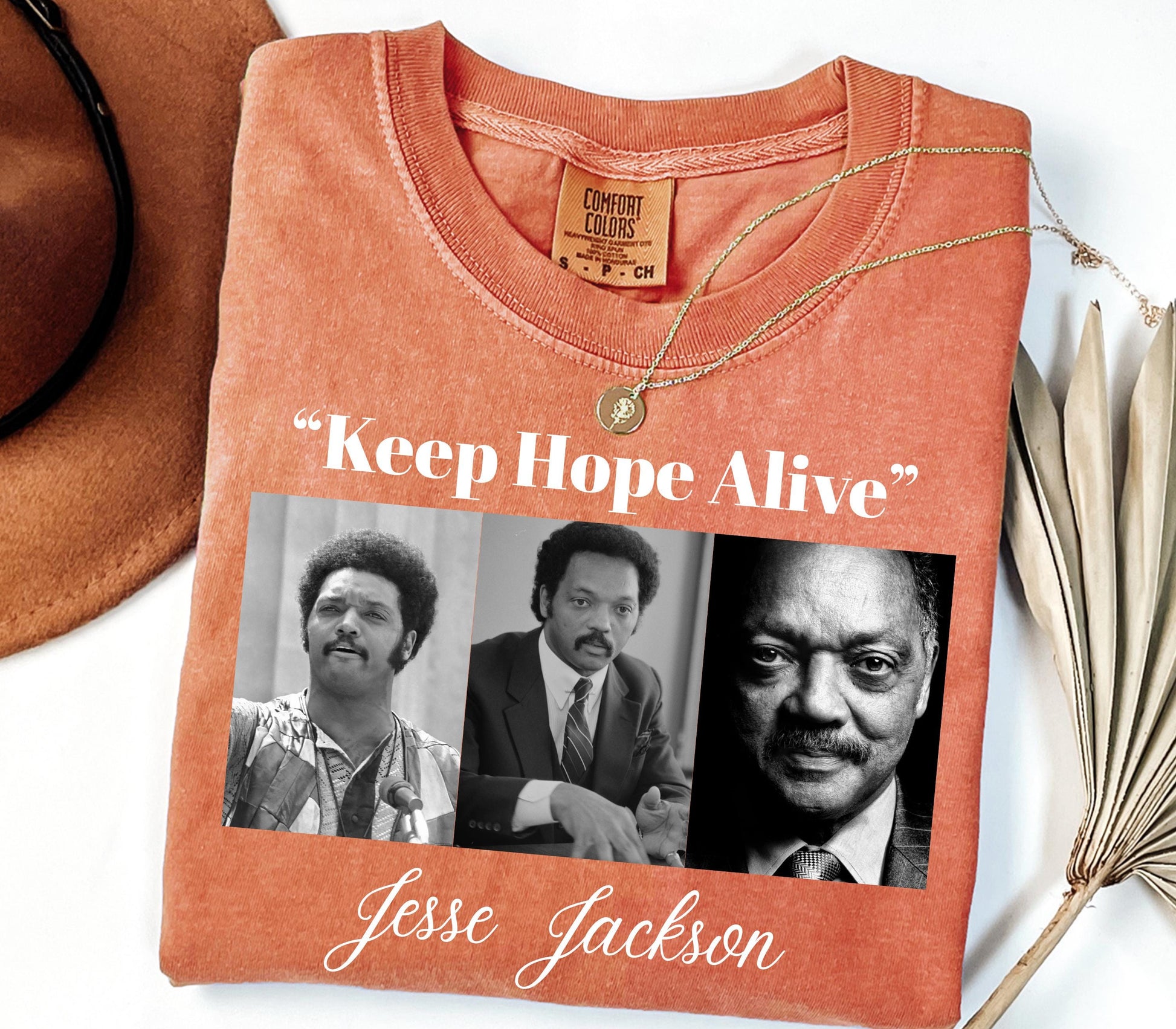 Keep Hope Alive Graphic T-Shirt – Inspirational Jesse Jackson Quote Shirt