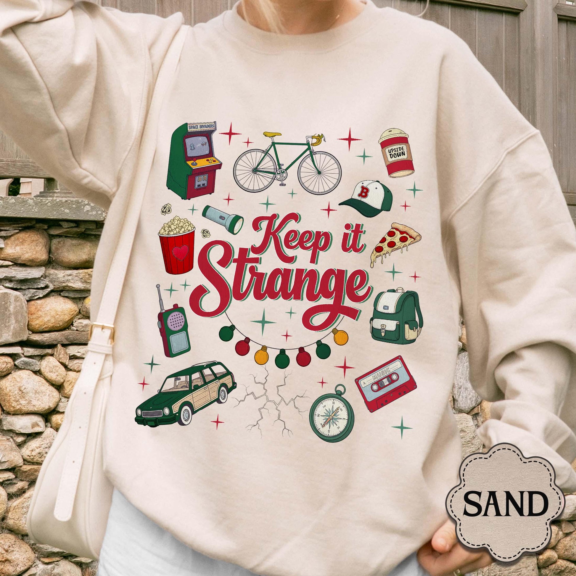 Keep It Stranger Sweatshirt – Funny Movie Inspired Shirt – Safety Education Tee