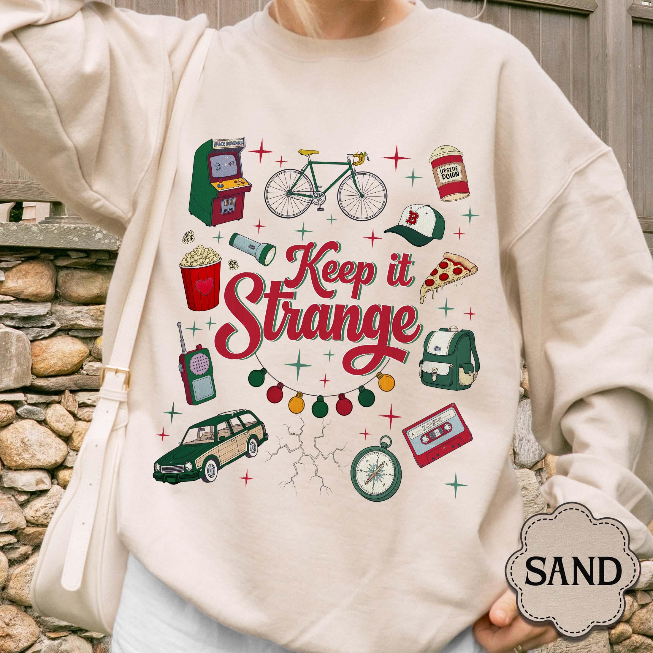 Keep It Stranger Sweatshirt – Funny Movie Inspired Shirt – Safety Education Tee