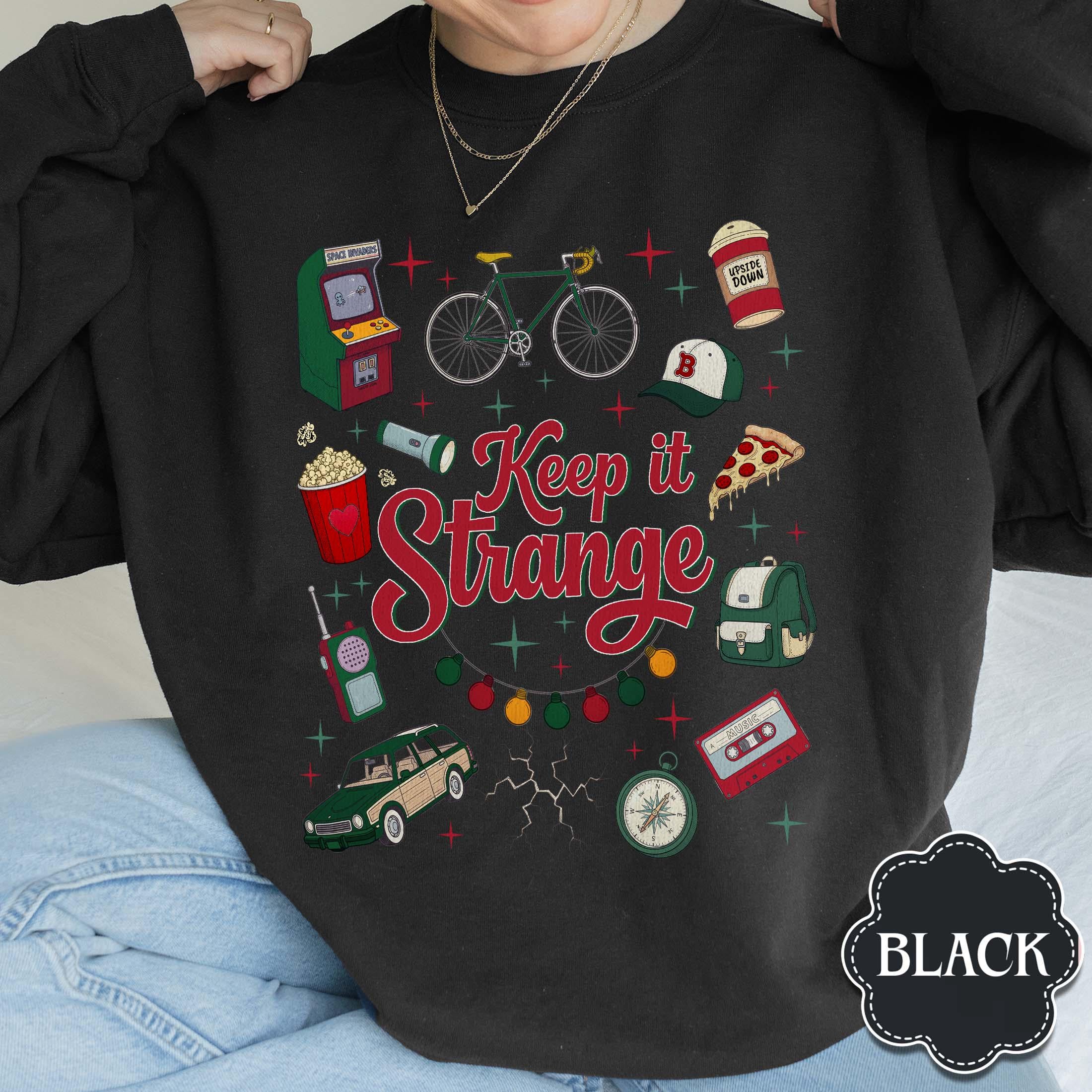 Keep It Stranger Sweatshirt – Funny Movie Inspired Shirt – Safety Education Tee