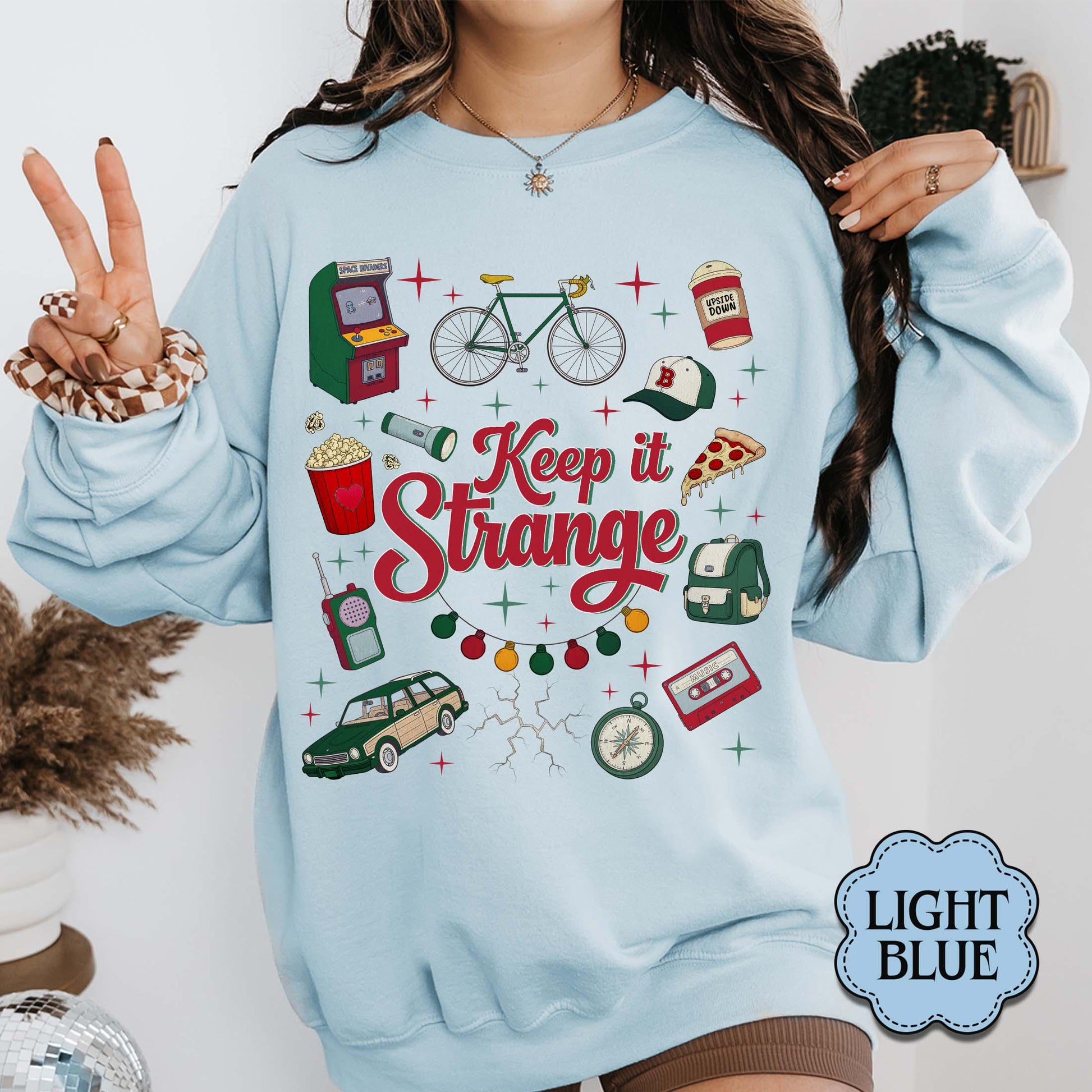 Keep It Stranger Sweatshirt – Funny Movie Inspired Shirt – Safety Education Tee