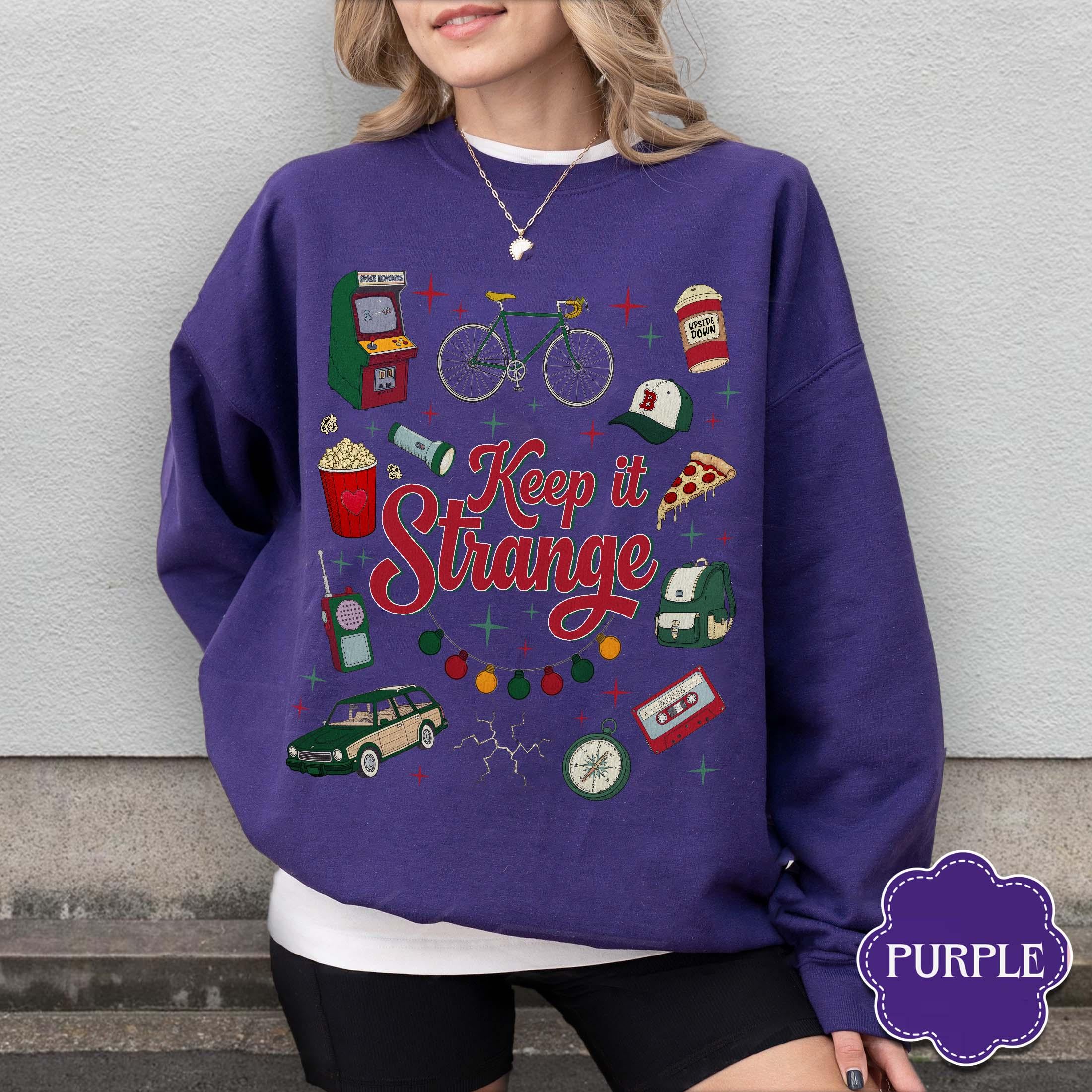 Keep It Stranger Sweatshirt – Funny Movie Inspired Shirt – Safety Education Tee