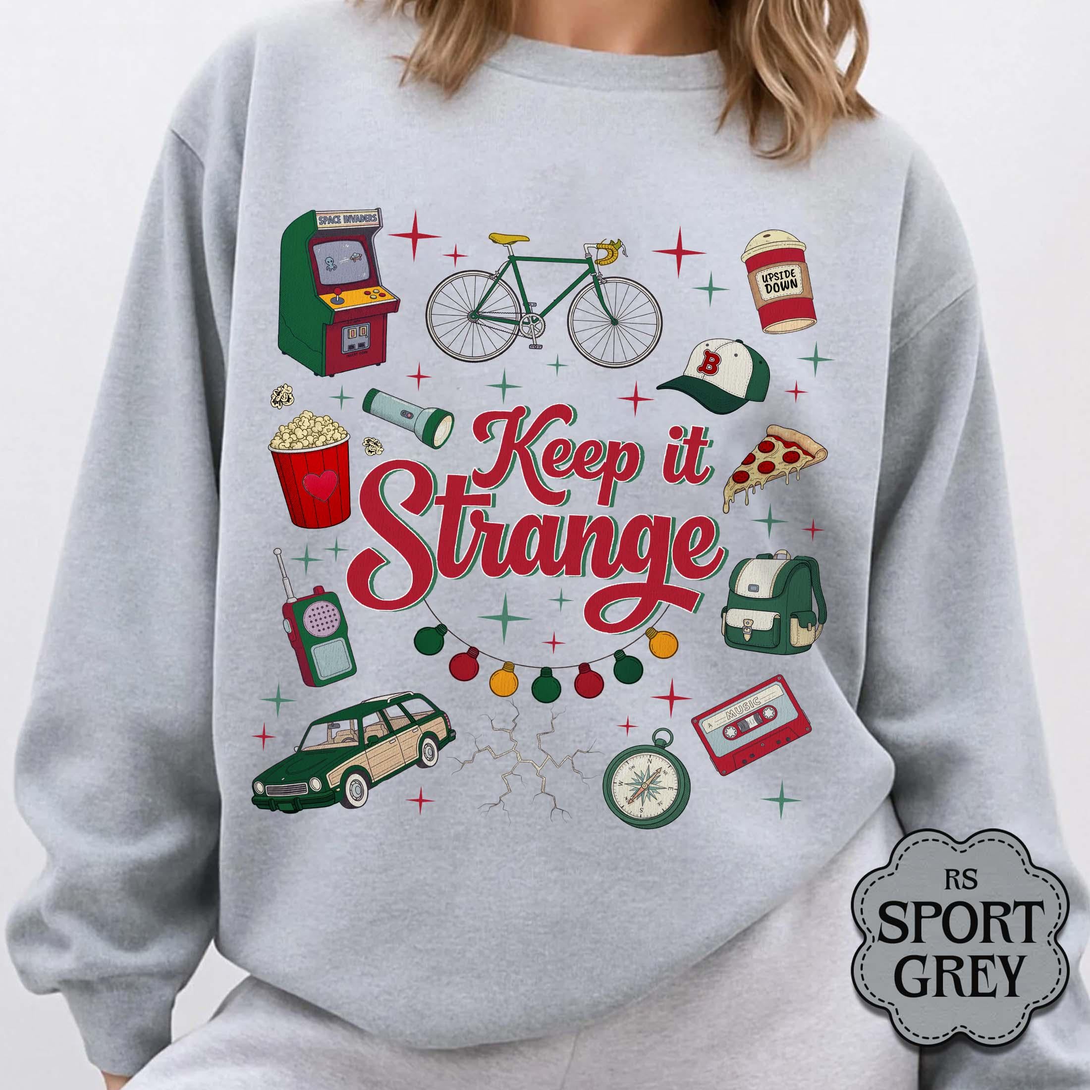 Keep It Stranger Sweatshirt – Funny Movie Inspired Shirt – Safety Education Tee