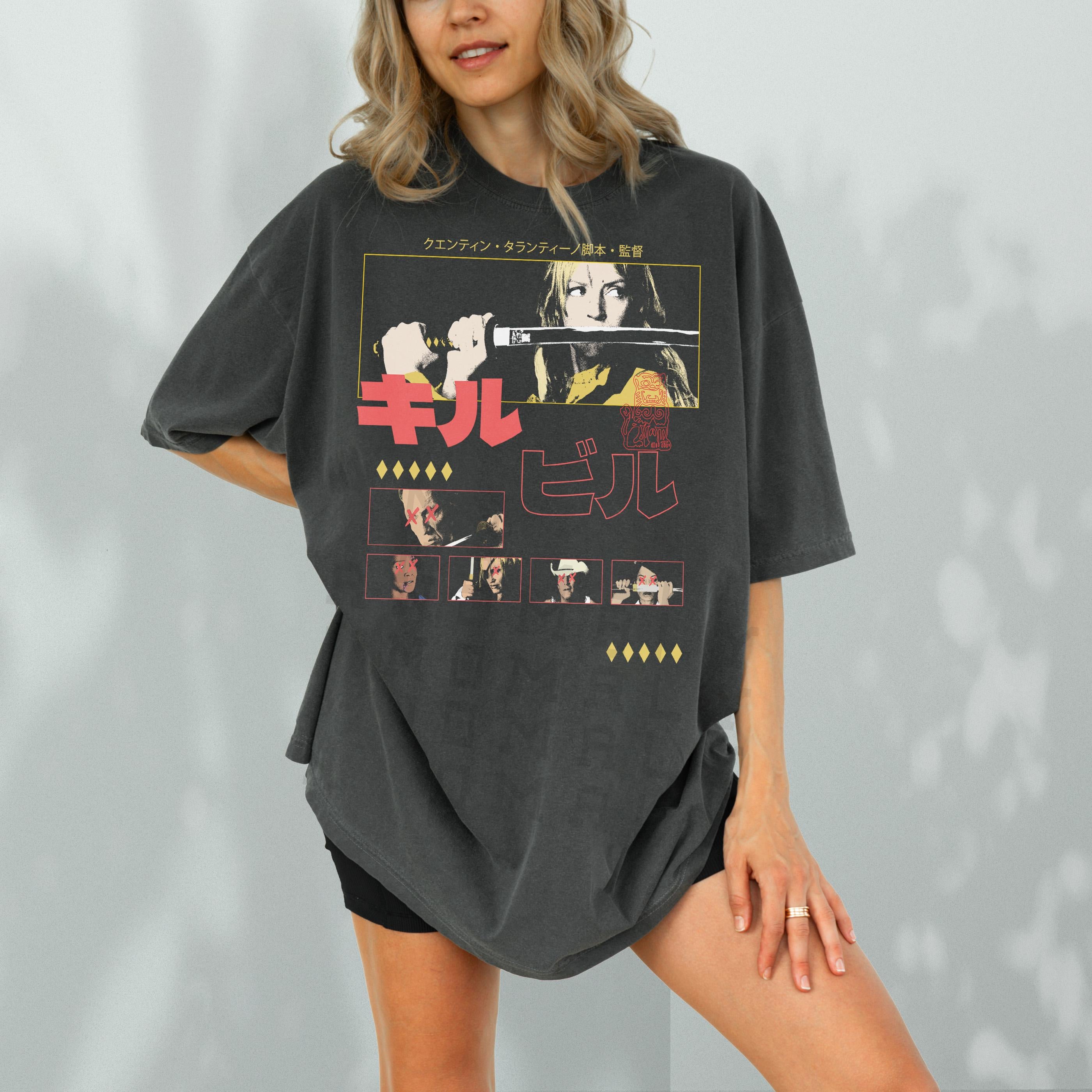 Kill Movie T-Shirt – Unisex Retro Japanese Action Film Graphic Tee