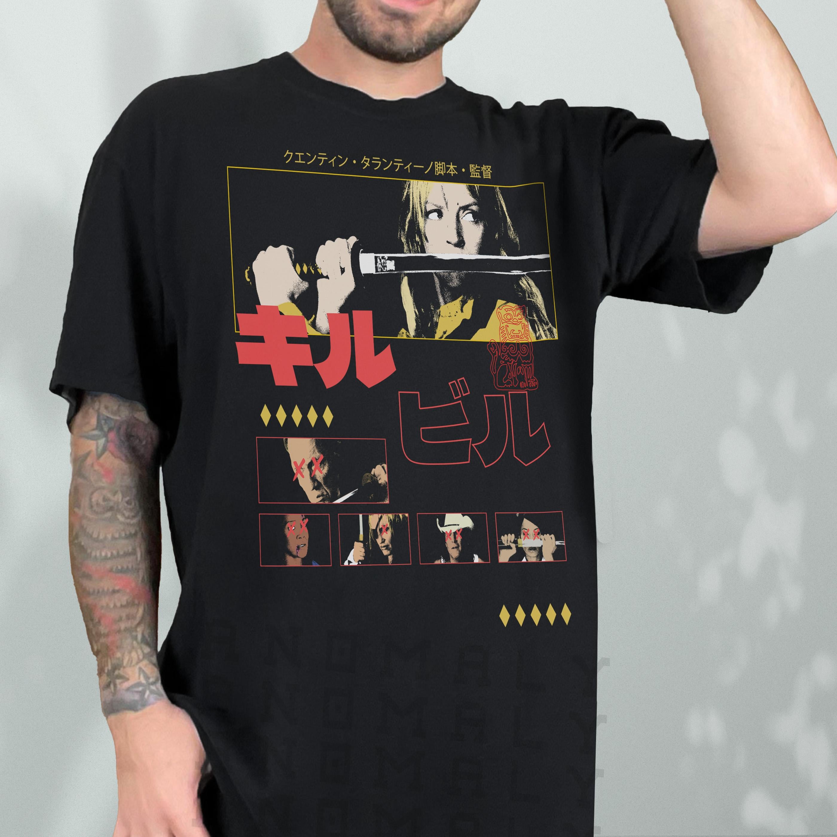 Kill Movie T-Shirt – Unisex Retro Japanese Action Film Graphic Tee