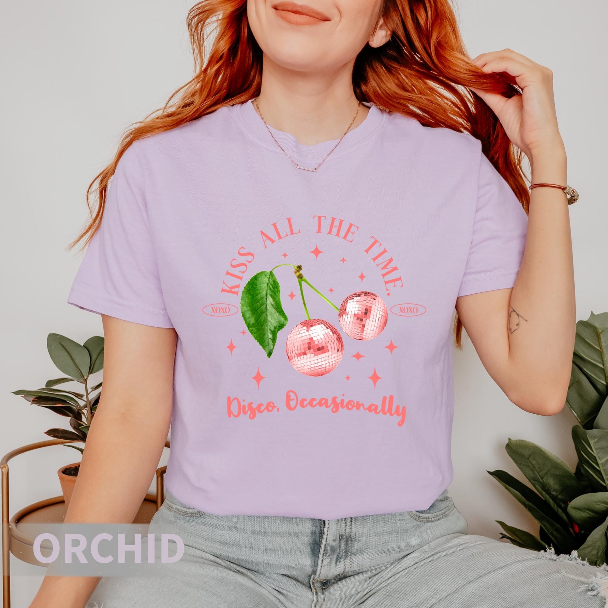 Kiss All The Time Disco Occasionally Graphic T-Shirt – Retro Music Fan Tee