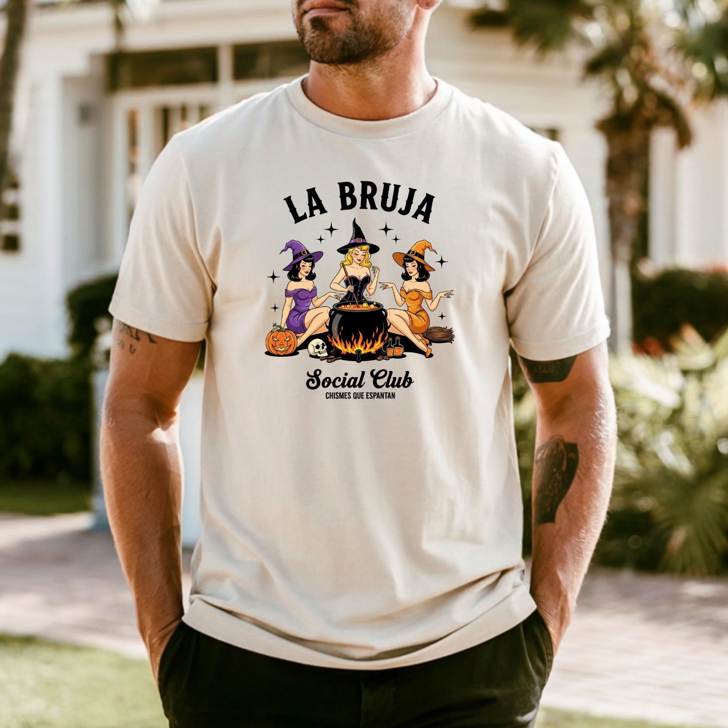 La Bruja Chismosa T-Shirt - Latina Witch Social Club Graphic Tee