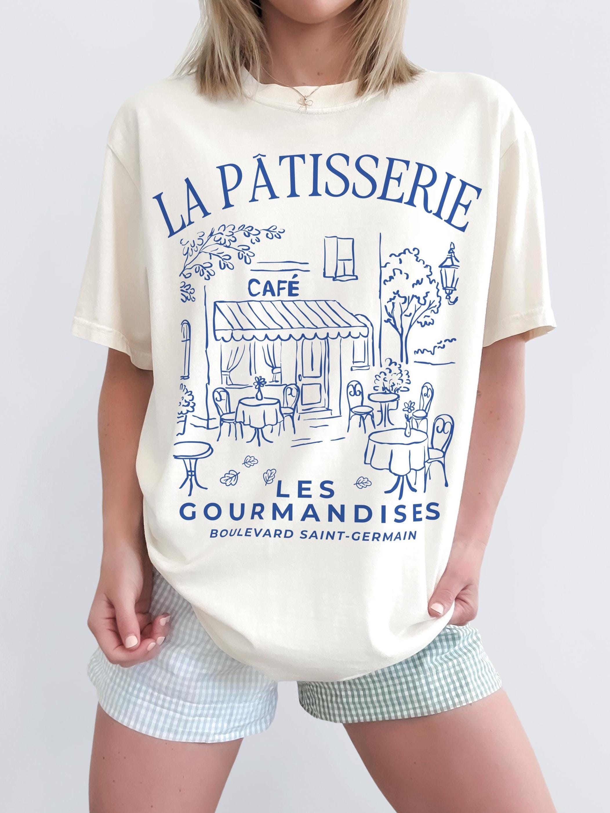 La Pâtisserie T-Shirt – French Café Aesthetic Graphic Tee