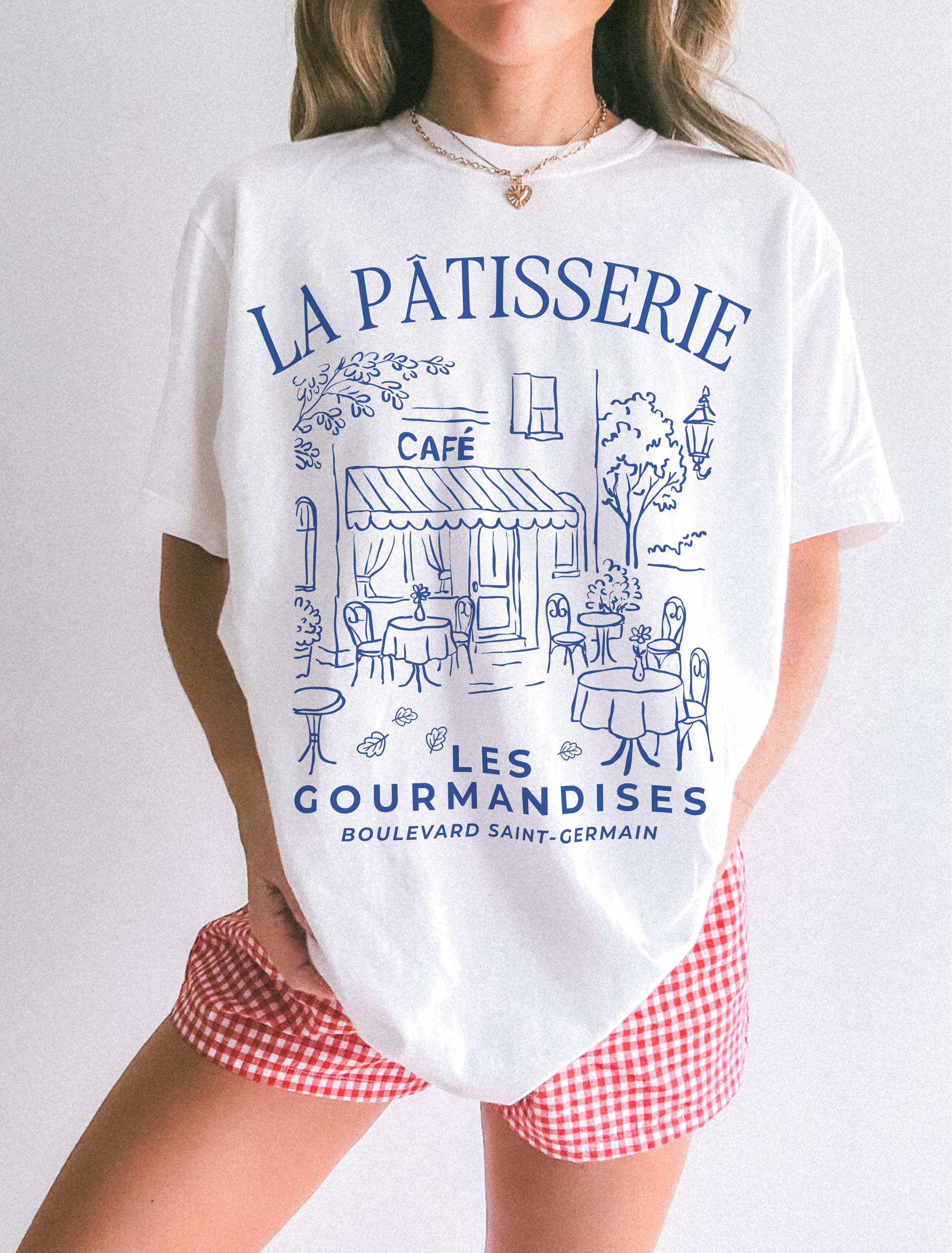 La Pâtisserie T-Shirt – French Café Aesthetic Graphic Tee