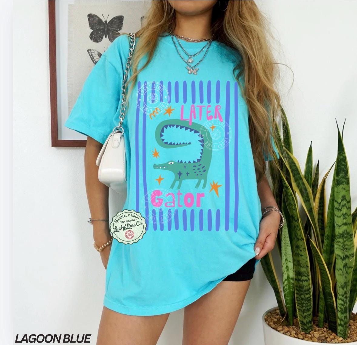 Later Gator Funny T-Shirt – Sarcastic Alligator Graphic Tee for Women