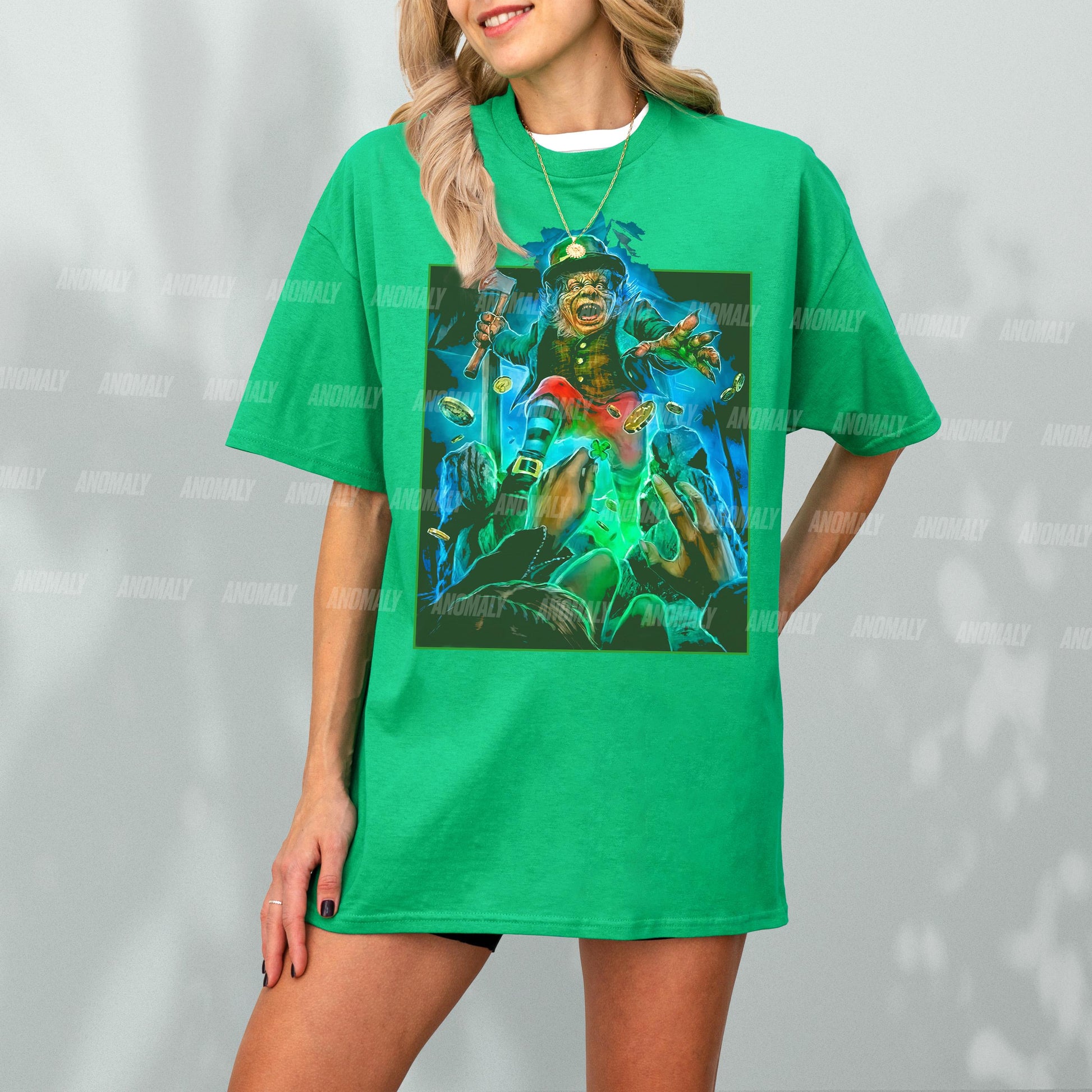 Leprechaun T-Shirt Retro 90s Horror Movie Graphic Tee