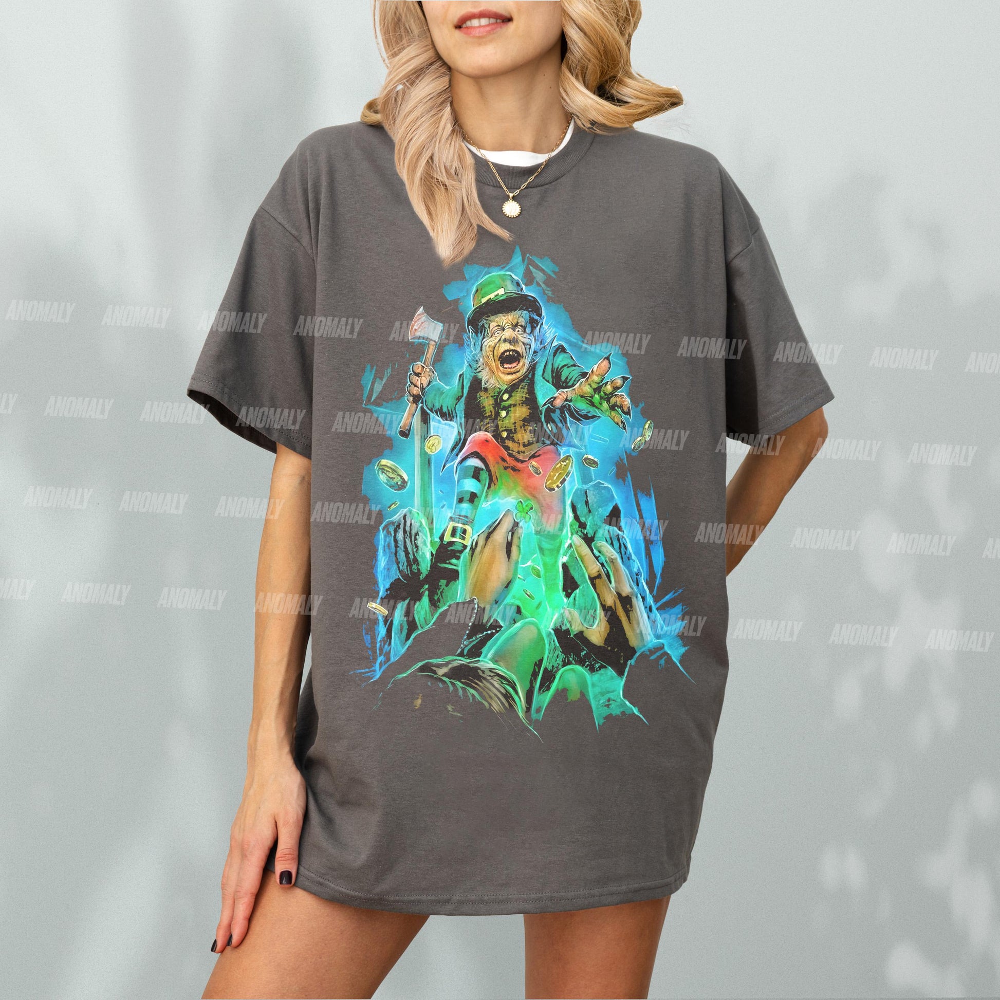 Leprechaun T-Shirt Retro 90s Horror Movie Graphic Tee