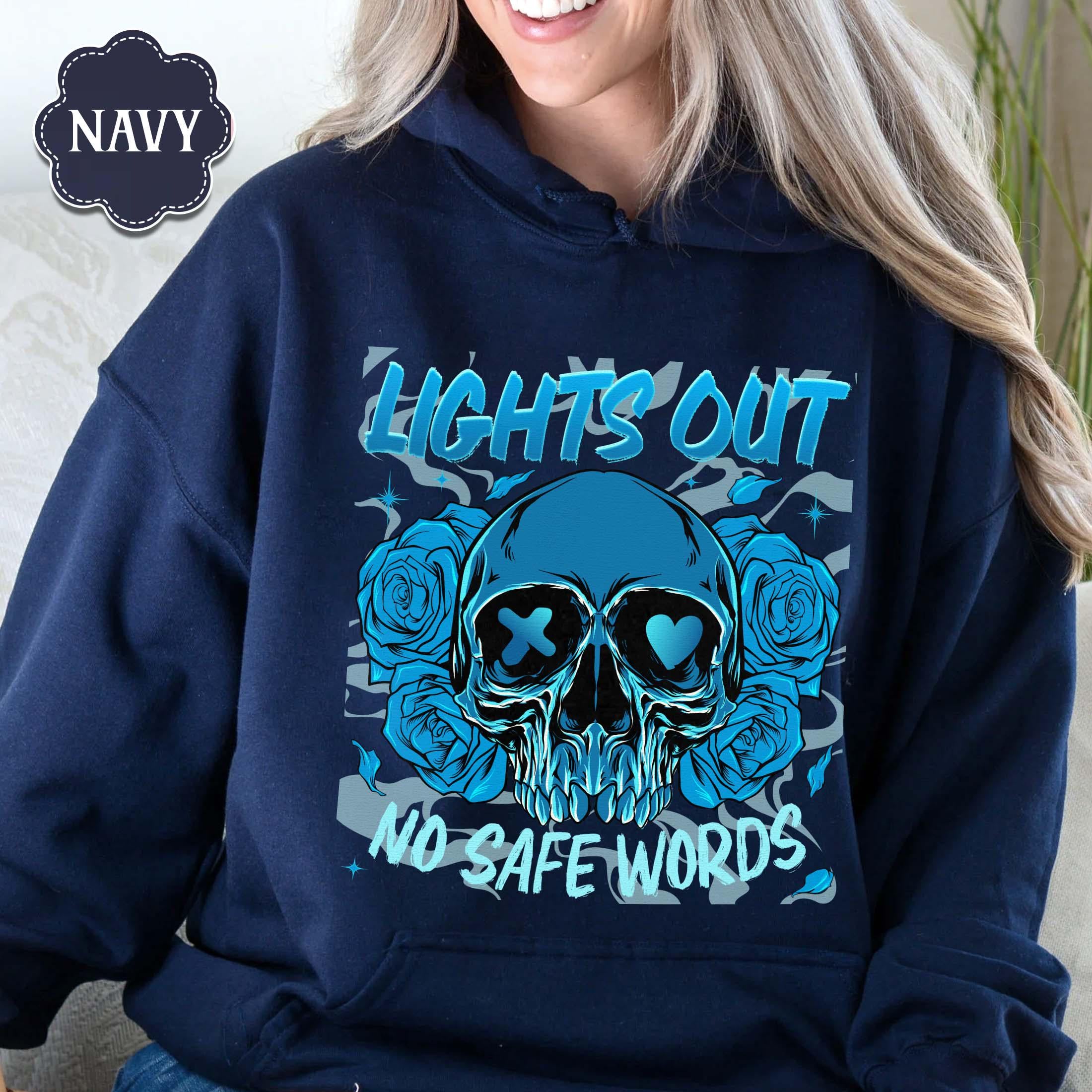 Lights Out Book Sweatshirt – Navessa Allen Merch Dark Romance Into Darkness Shirt