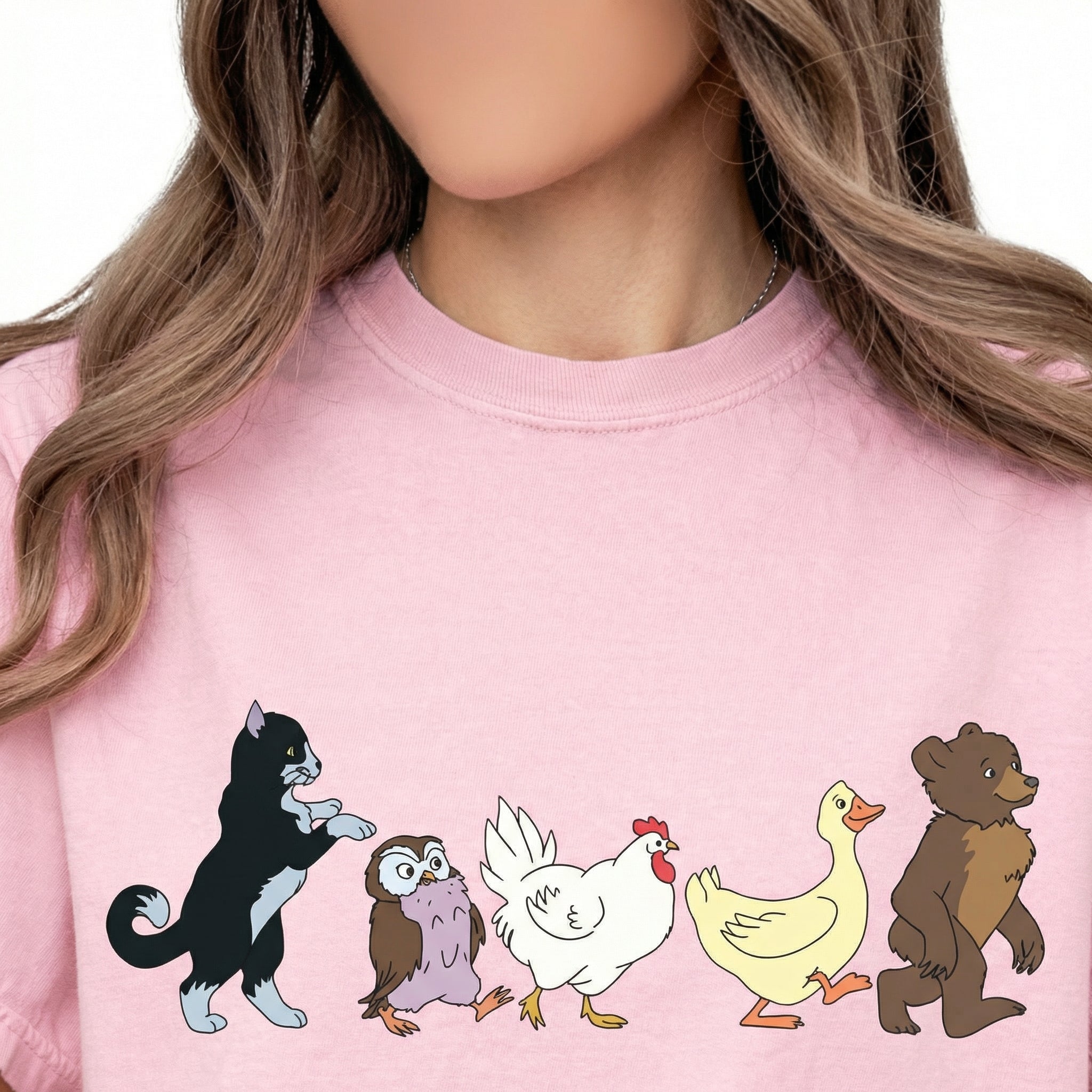 Little Bear Graphic T-Shirt – Cute Animal Illustration Tee – Animal Lover Gift