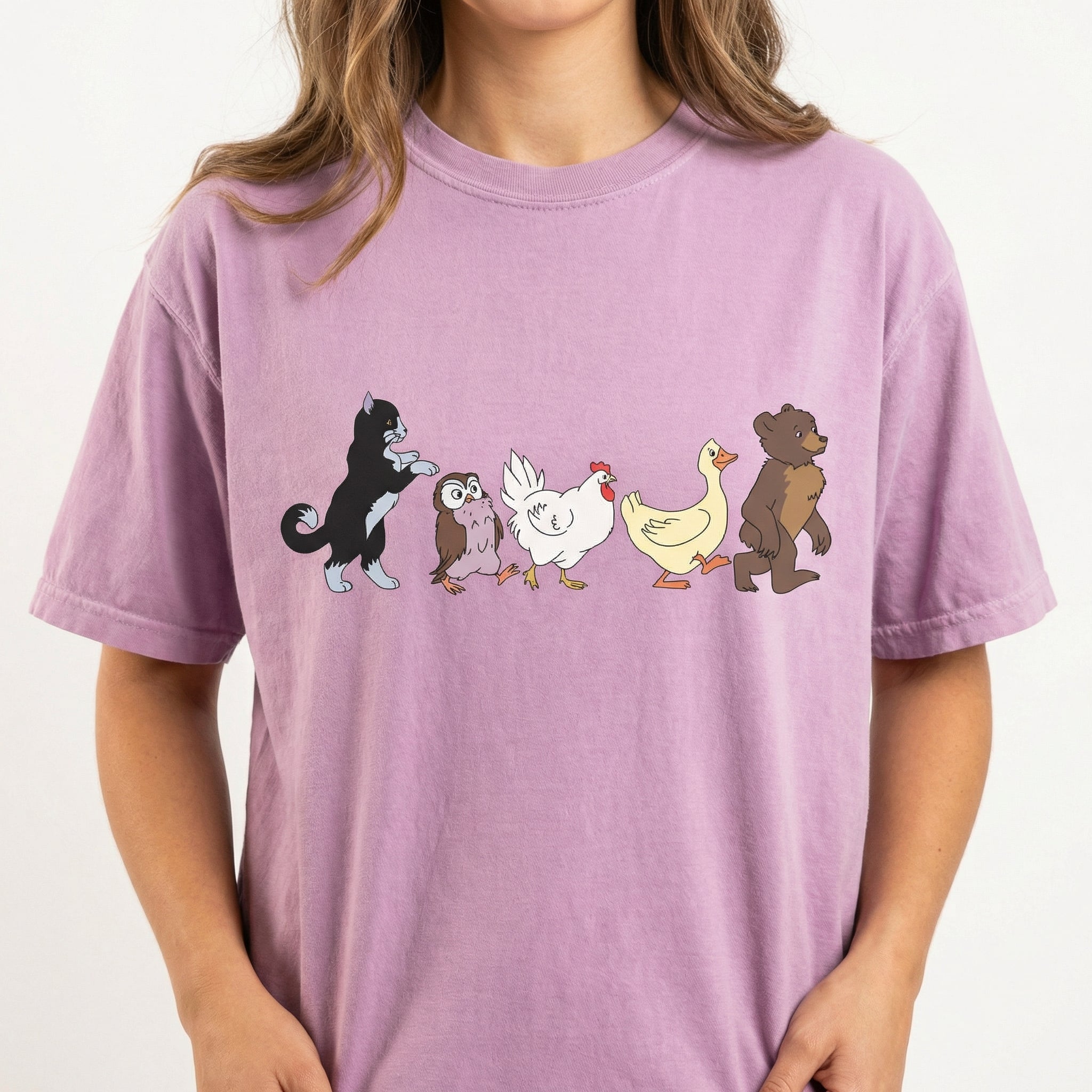 Little Bear Graphic T-Shirt – Cute Animal Illustration Tee – Animal Lover Gift