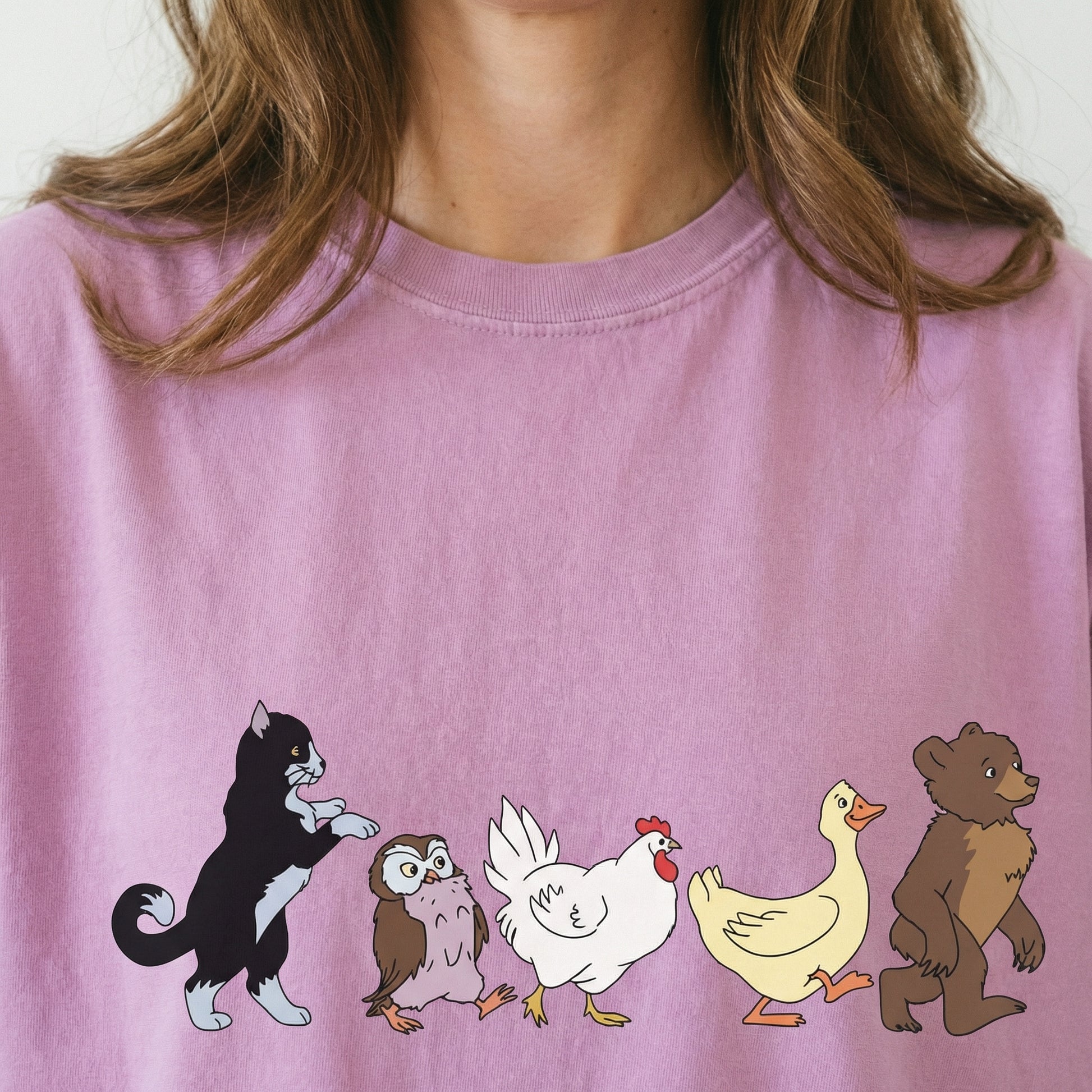 Little Bear Graphic T-Shirt – Cute Animal Illustration Tee – Animal Lover Gift