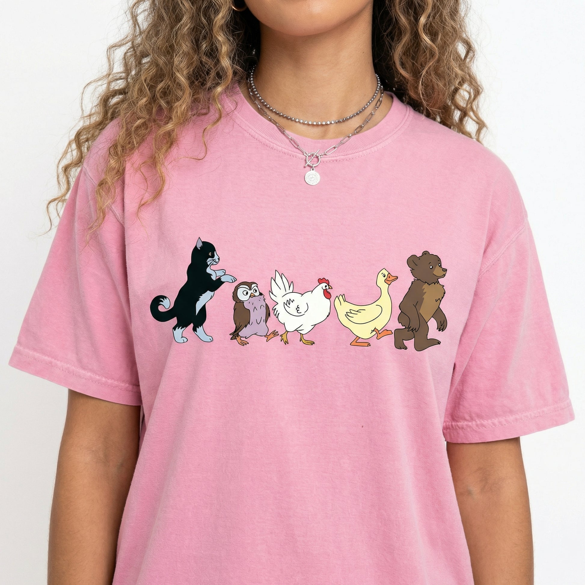 Little Bear Graphic T-Shirt – Cute Animal Illustration Tee – Animal Lover Gift