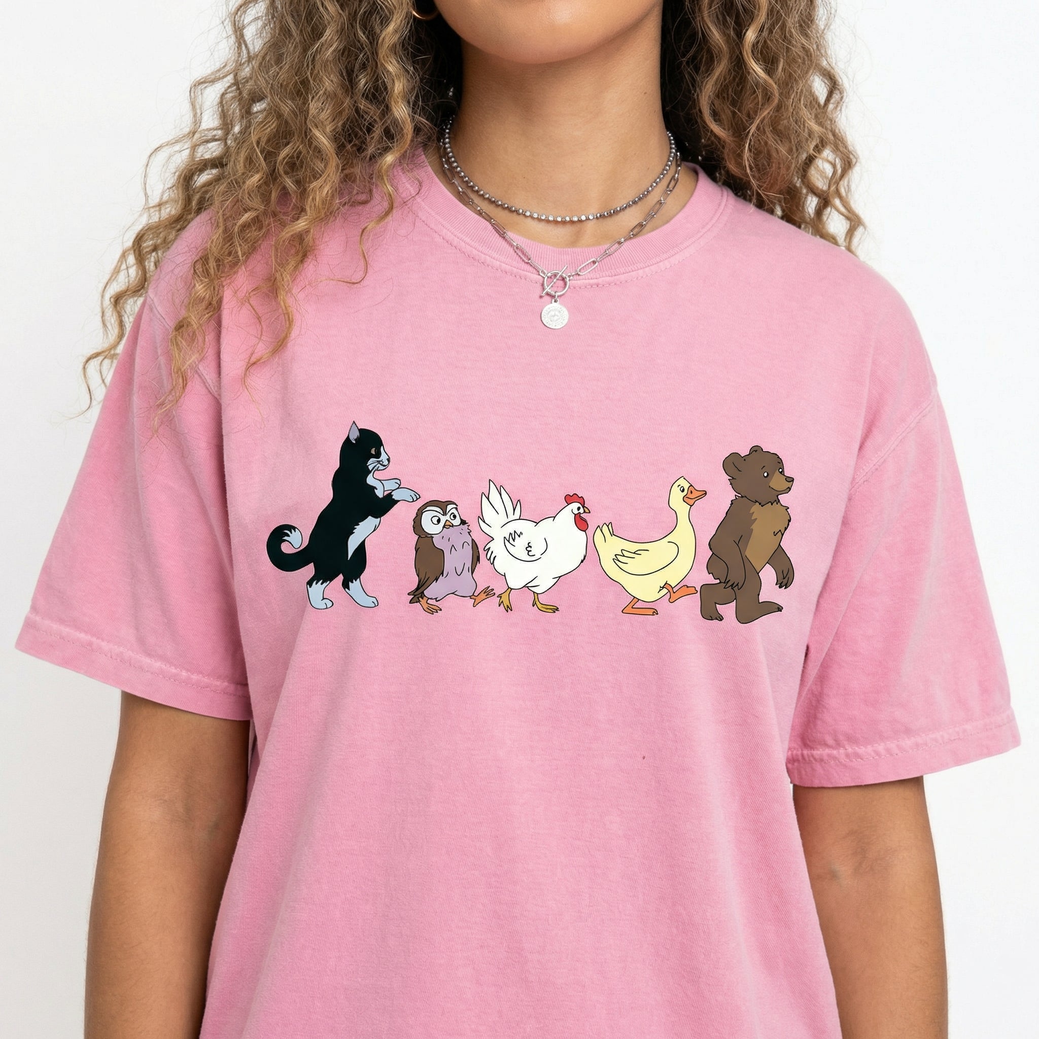 Little Bear Graphic T-Shirt – Cute Animal Illustration Tee – Animal Lover Gift