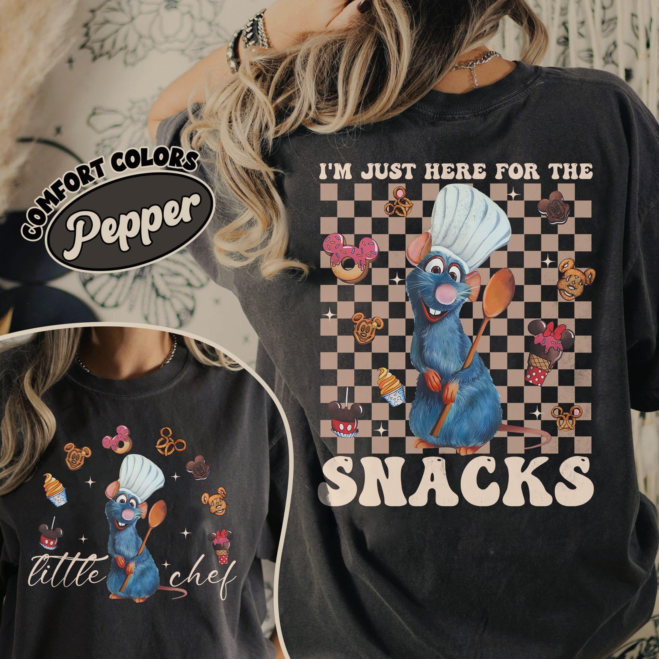 Little Chef Remy Graphic T-Shirt – Funny Cooking Food Lover Gift Tee