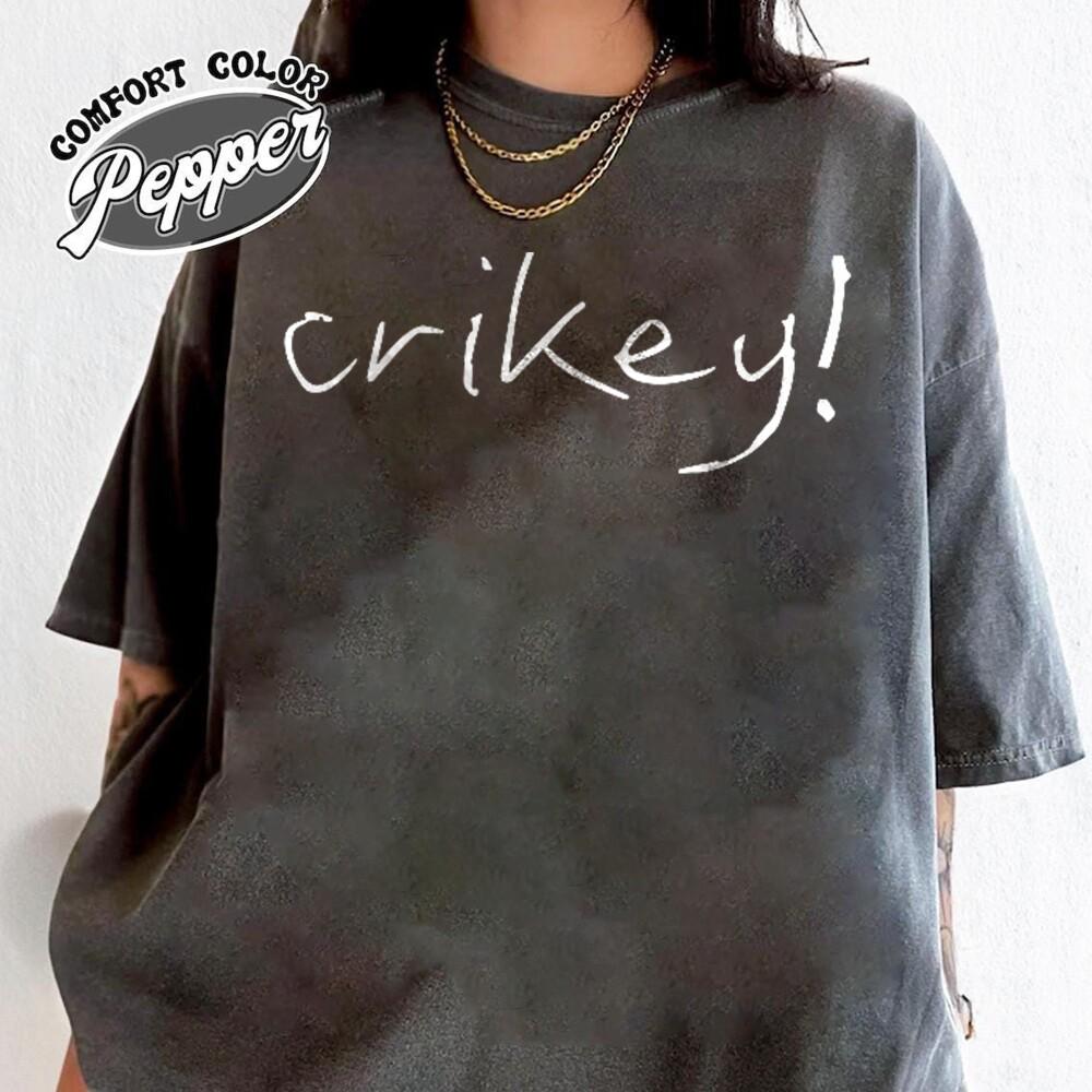 Crikey T-Shirt – Irwin Inspired Love Tee Design, Unisex Cotton Shirt