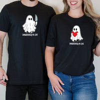 Love or Knife Ghost Matching T-Shirts For Couples